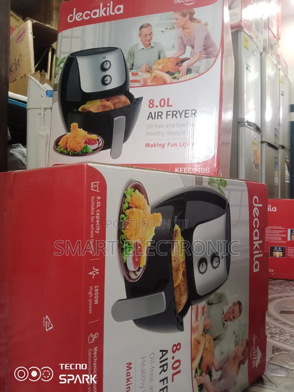 Live Healthy Lifestyle With Decakila Air Fryer
