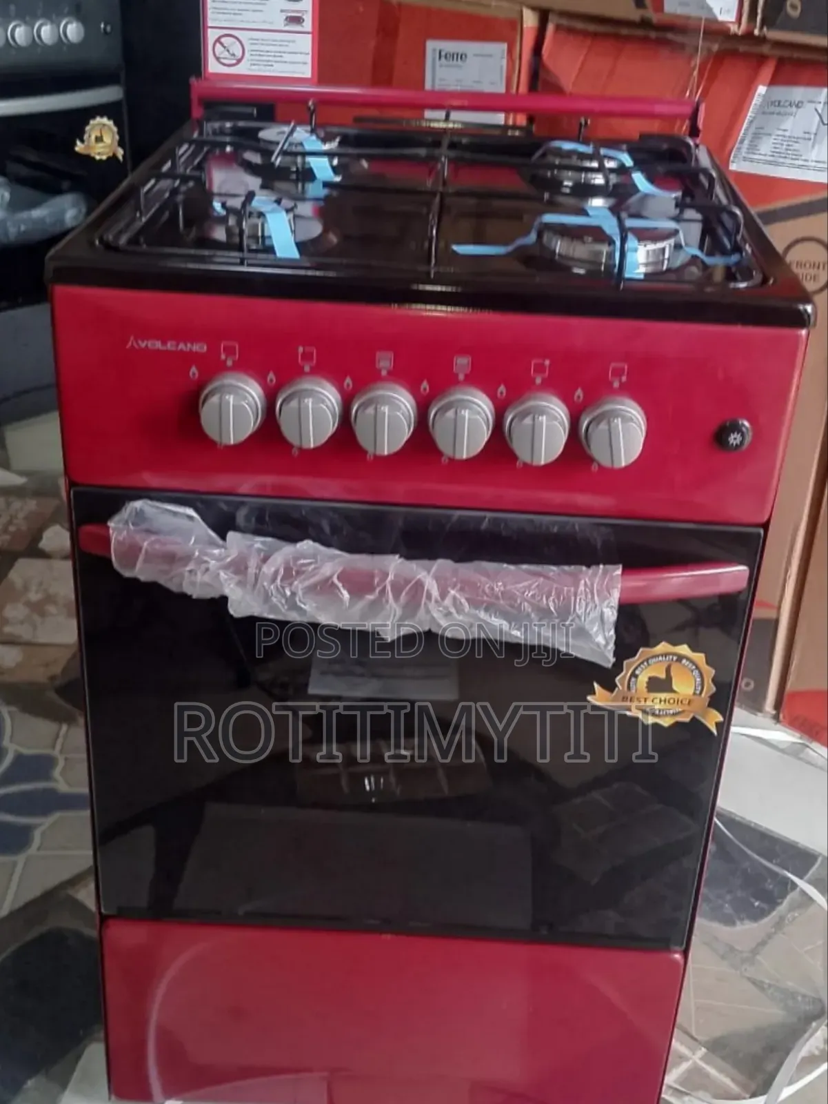 Latest Model Volcano 50x50cm Gas Burner