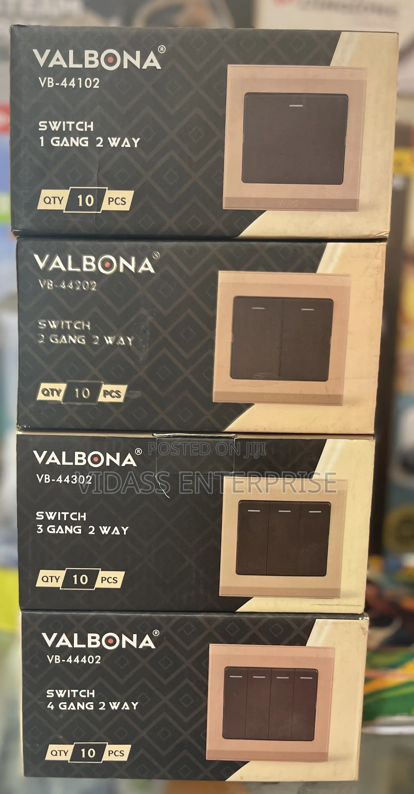Valbona Brown Switches