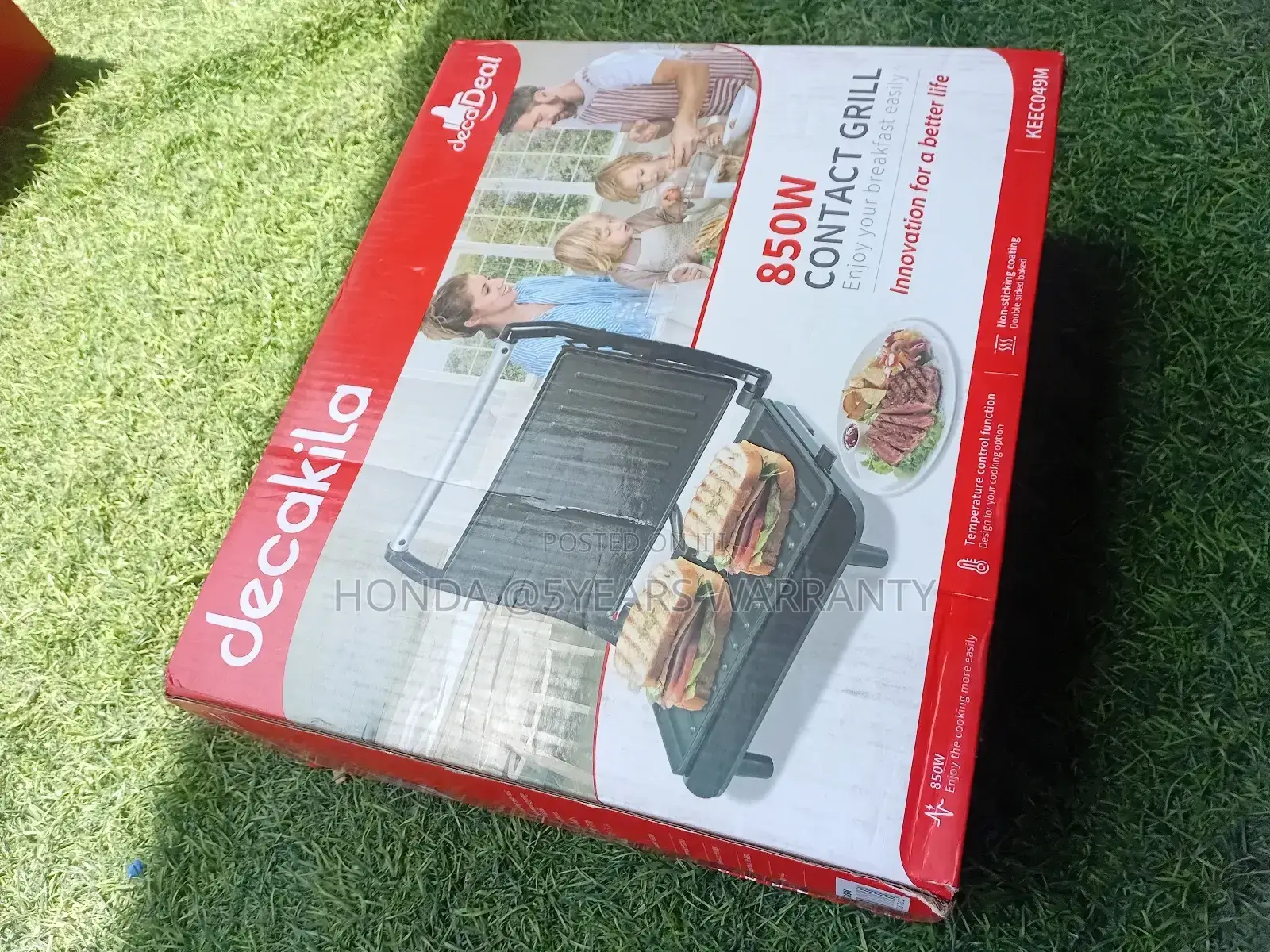 Delightful Decakila 850w Innovation Decakila Grill