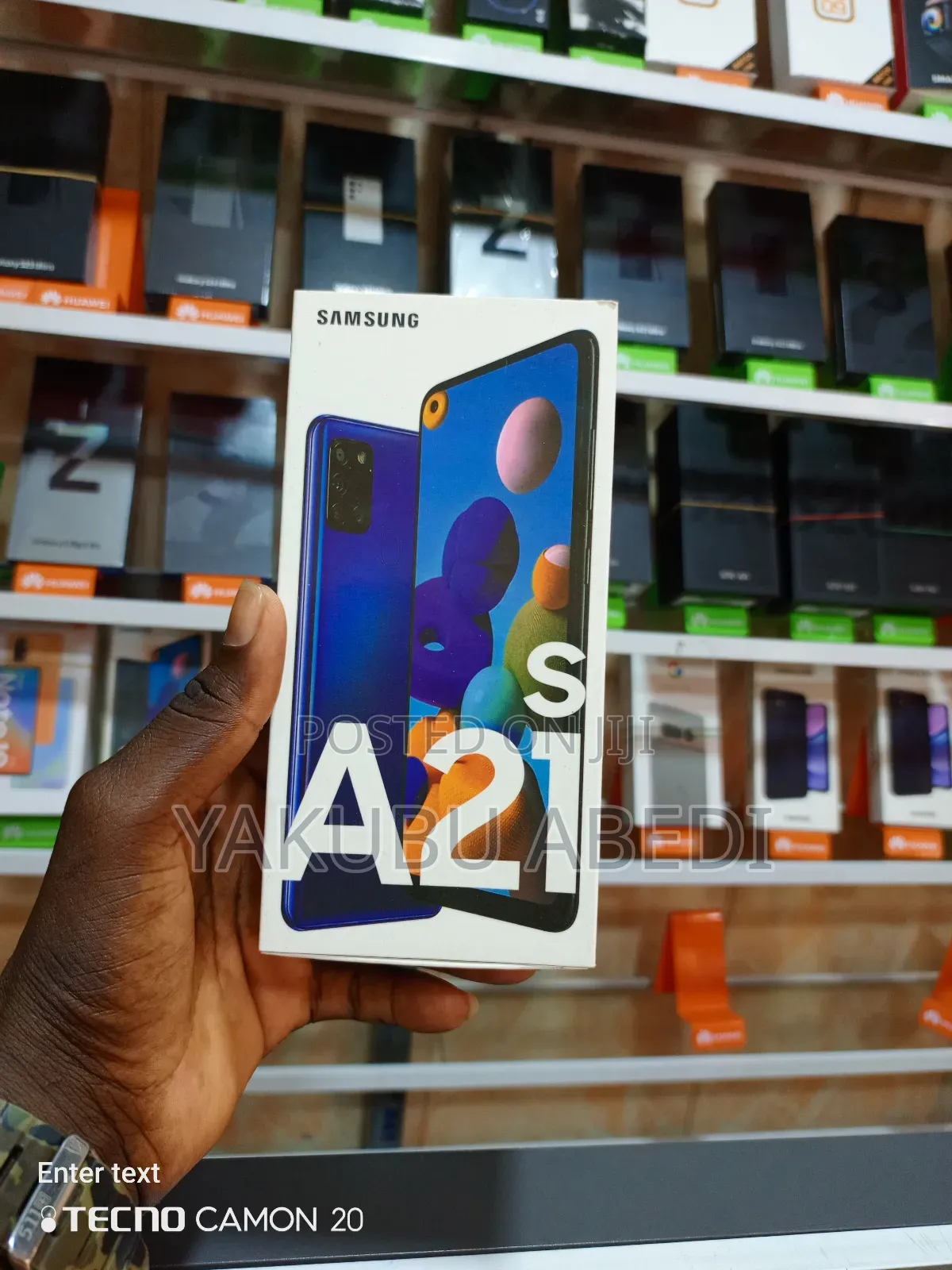 New Samsung Galaxy A21s 128 GB Black
