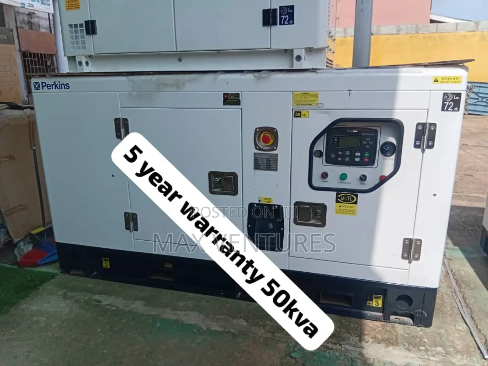 High Grade 50kva Generator 45kw Diesel Perkins Push Start