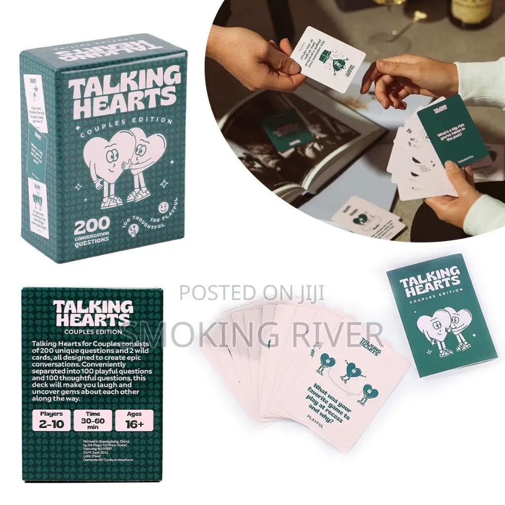 “Talking Hearts” Cards Game for Couples