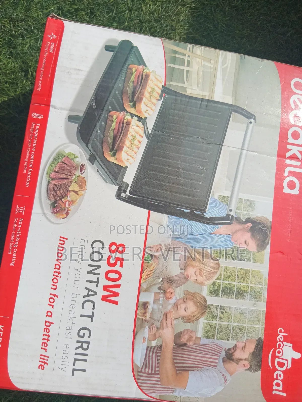 Decakila Contact Grill Machine Decakila Contact Grill