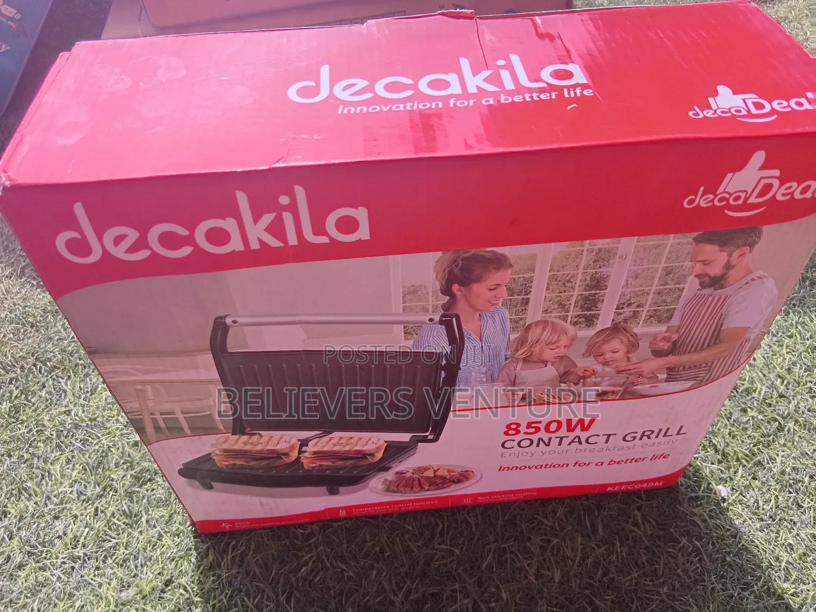 Hot Sale Contact Grill 850w Decakila Contact Grill