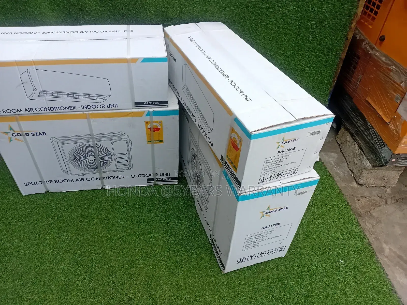 Spirited 1.5hp Gold Star 1.5hp Split Air Condition