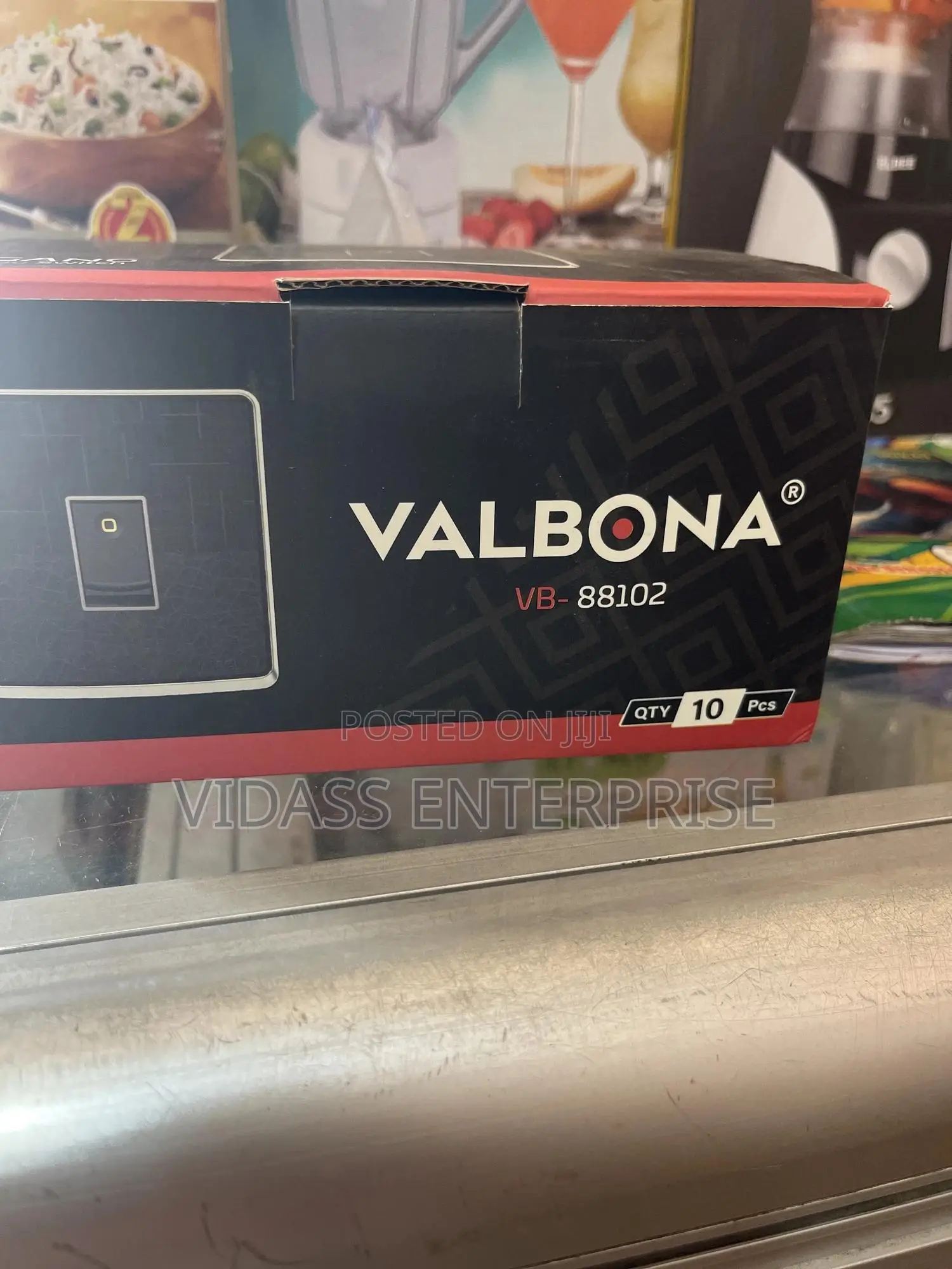 Valbona Black Color Ac Switch