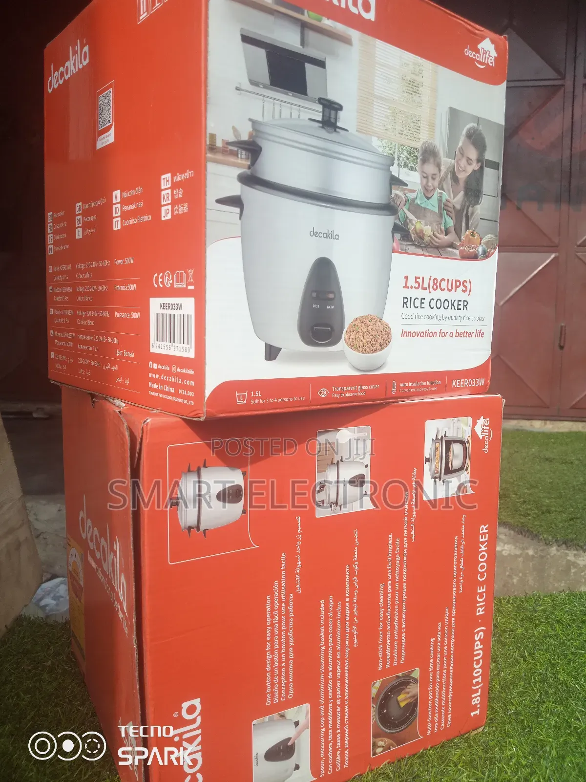 Good Rice Cooking by Quality Rice Cooker Decakila