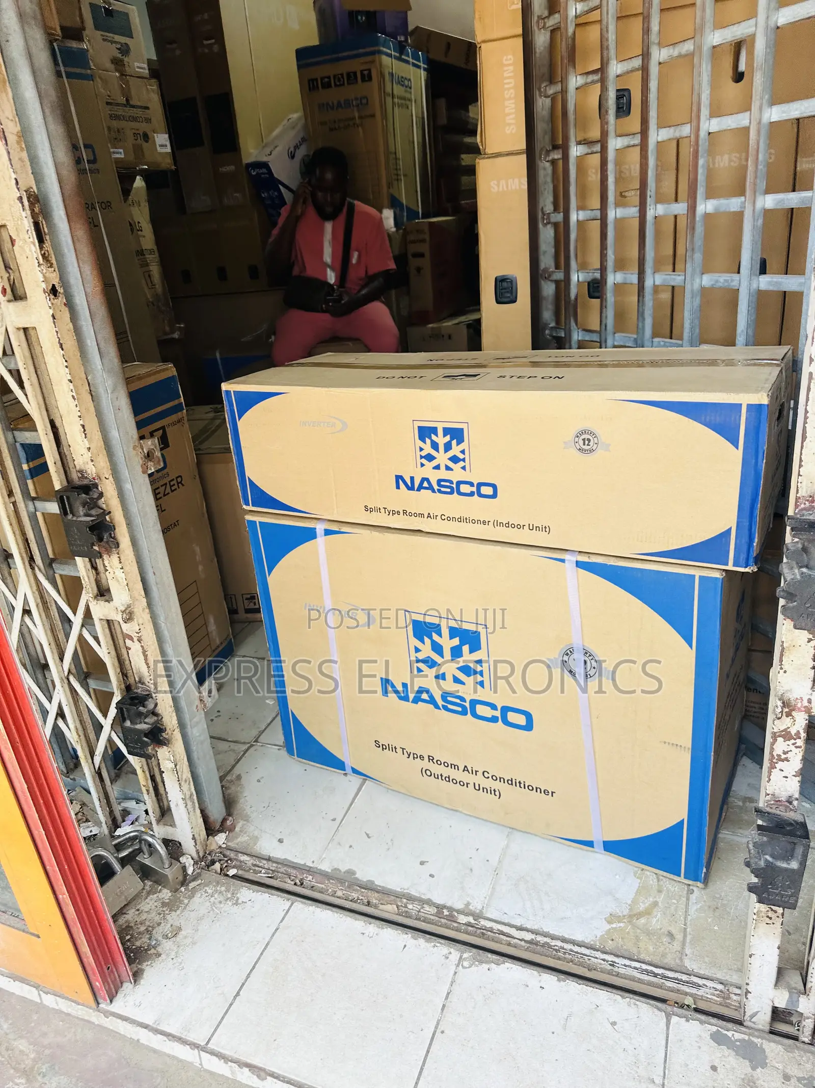 Rapid Cooling System Split R410 Inverter Nasco 1.5hp