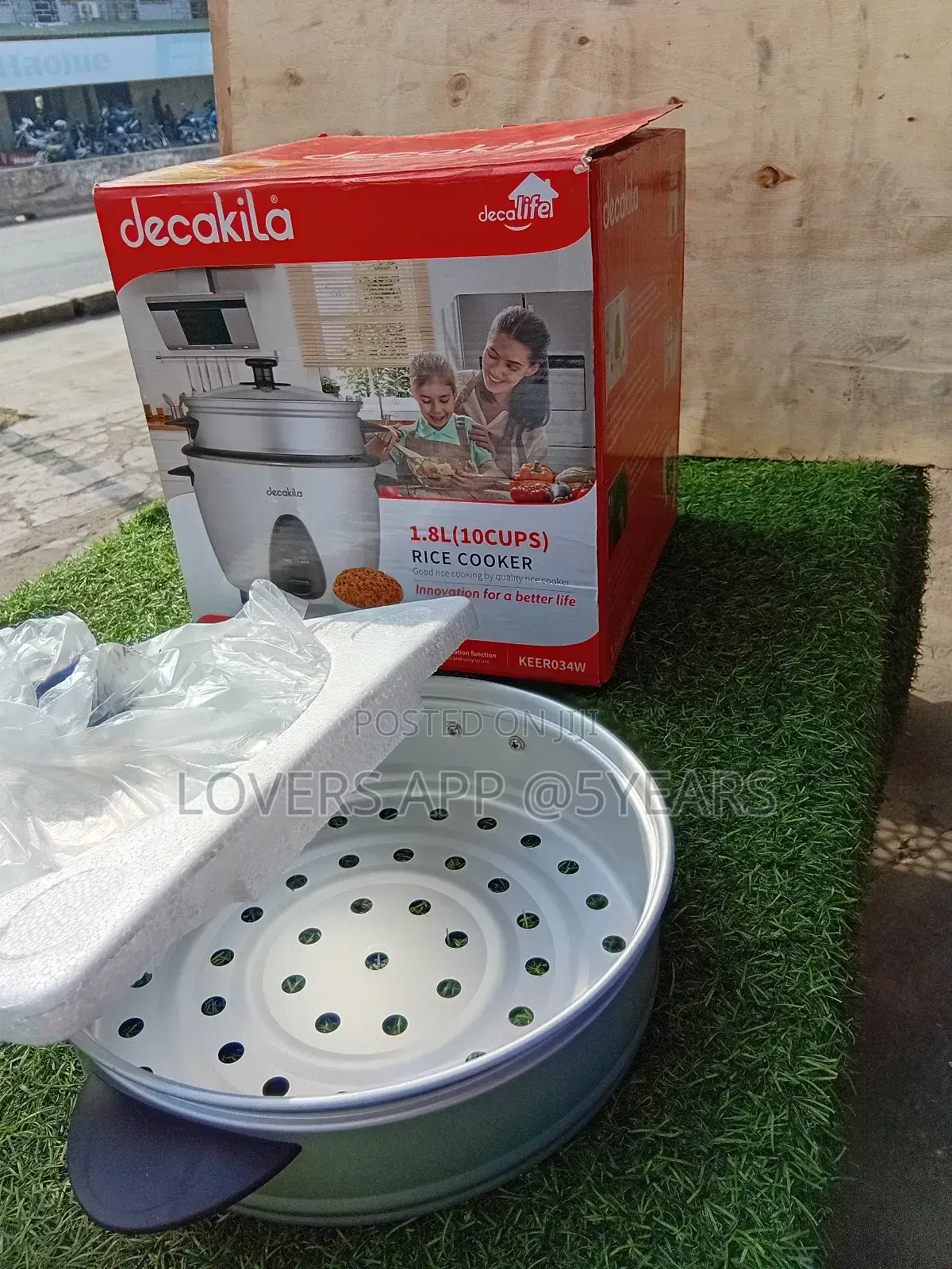 Customizable Decakila 1.8l(10cups) Decakila Rice Cooker