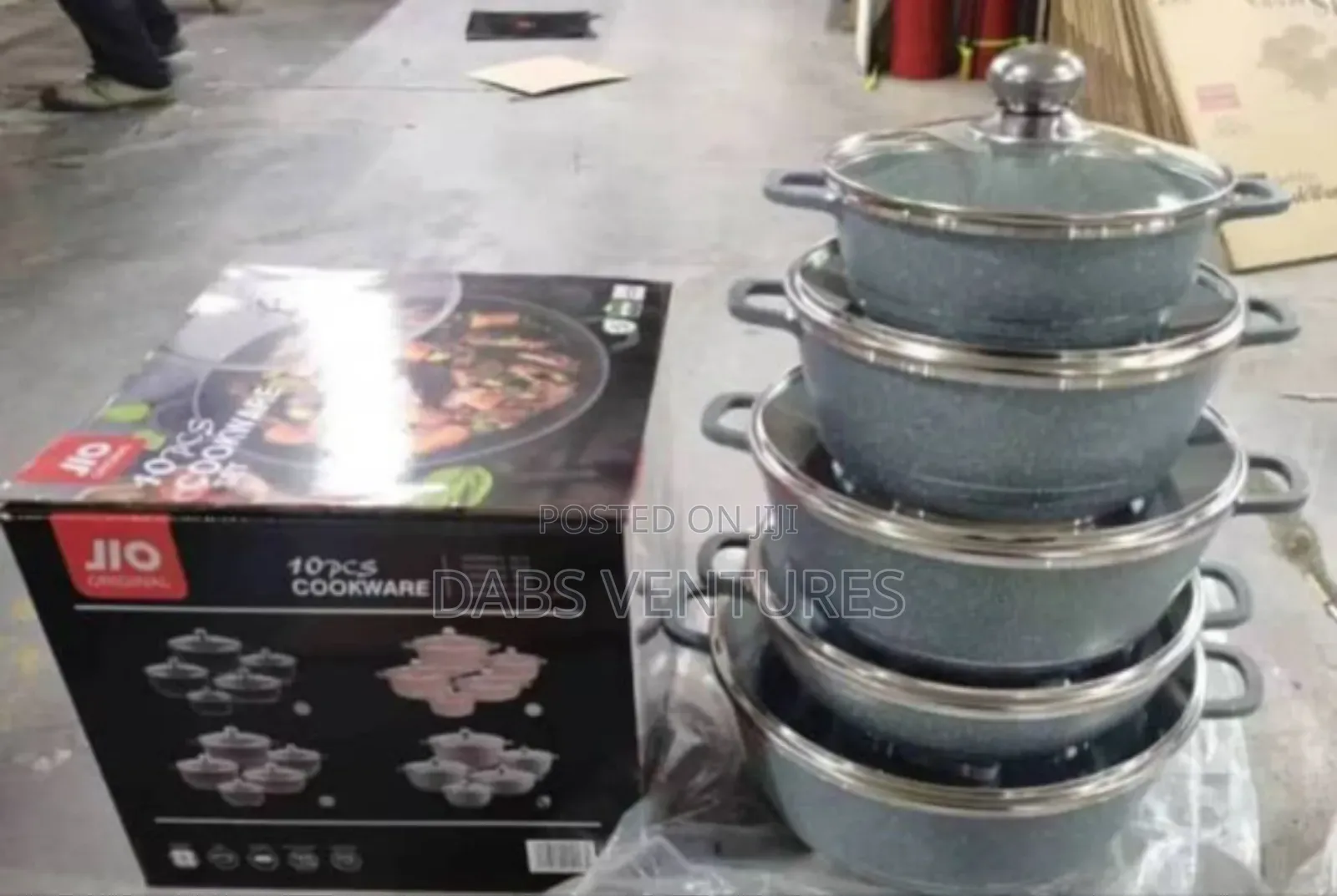 Classy Granite Cookware 10pcs
