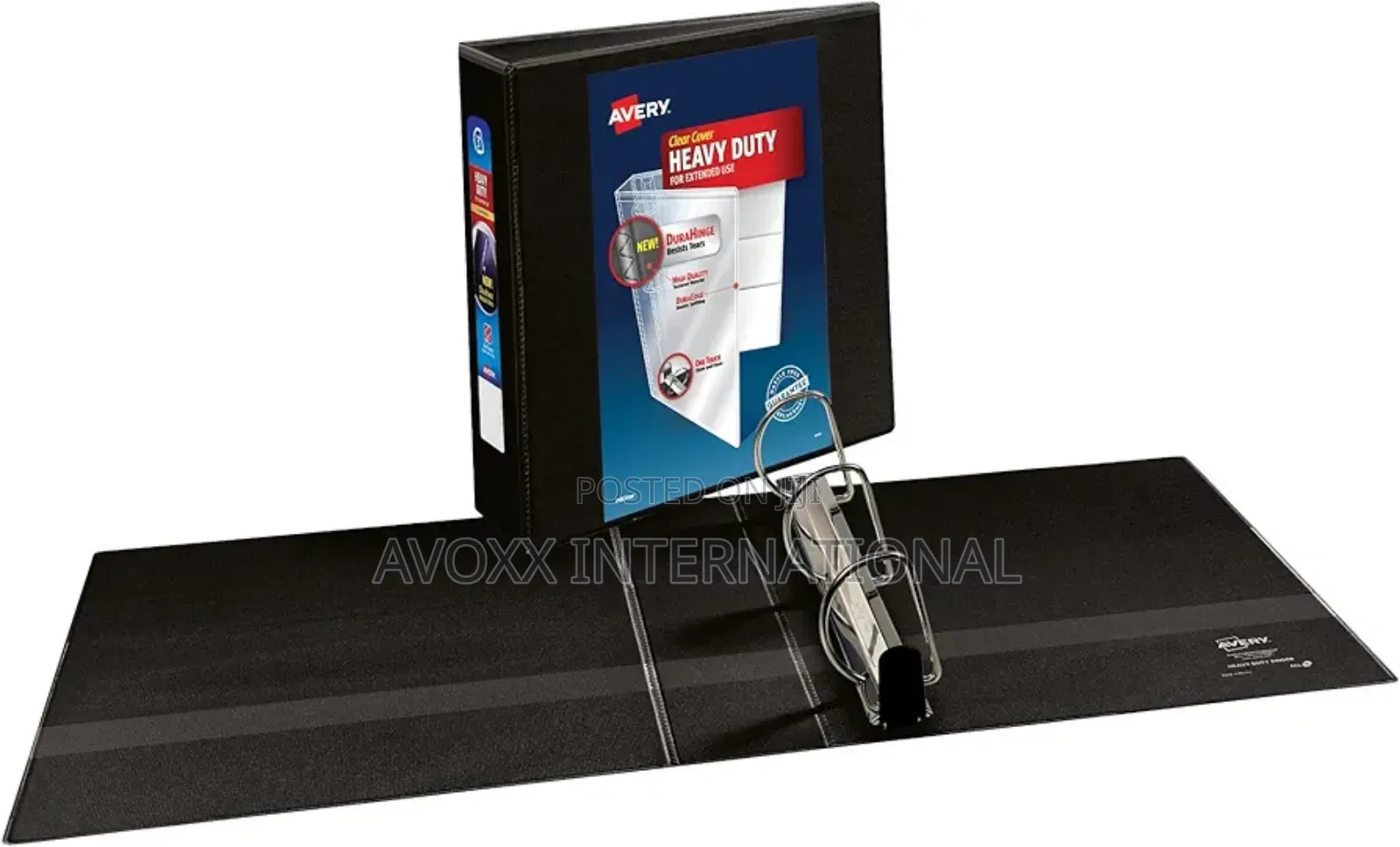 Avery Heavy-Duty View 3 Ring Binder,3"Holds 8.5" X 11" Paper