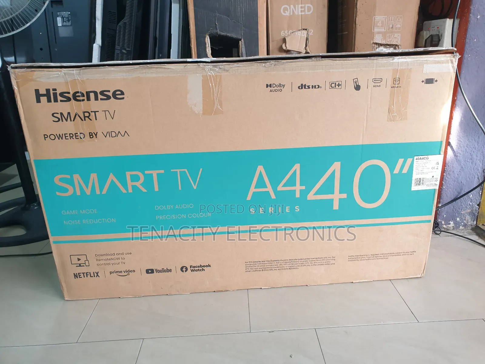 Original Hisense Led Smart Satellite Tv