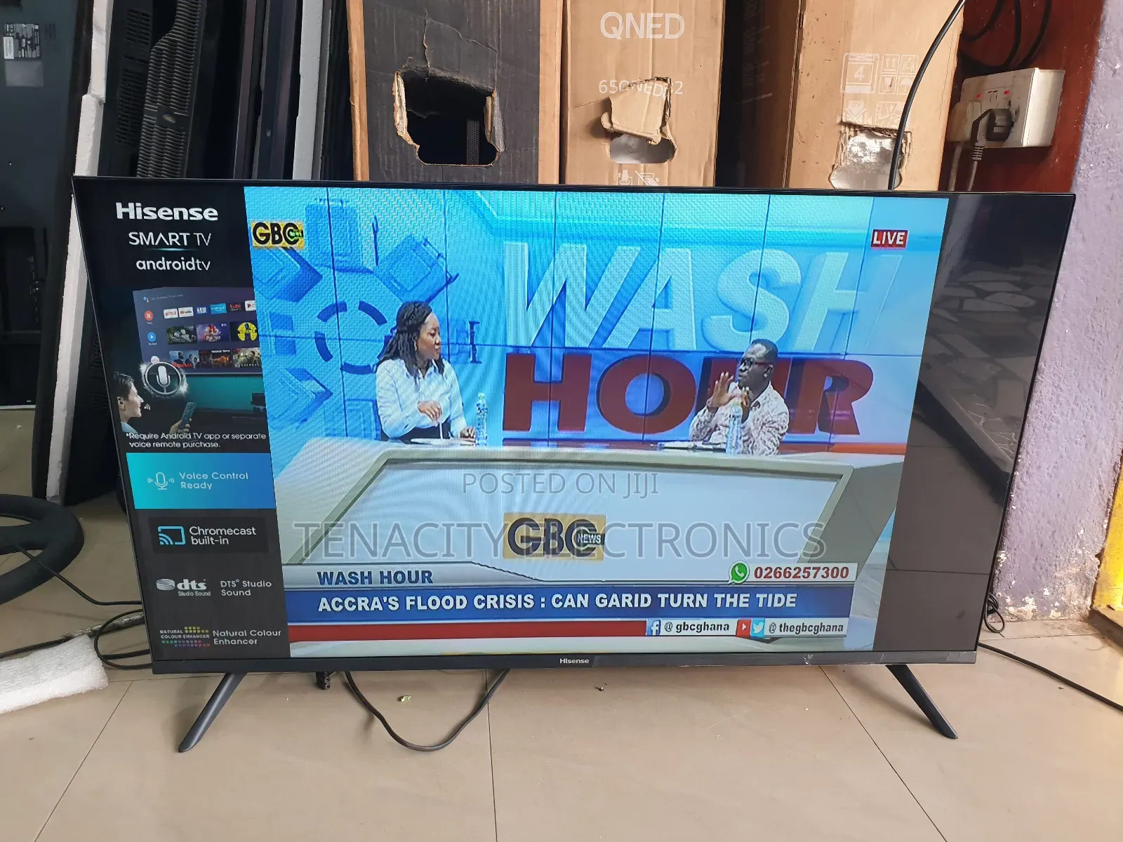 Android Hisense 40"Led Smart Satellite Tv