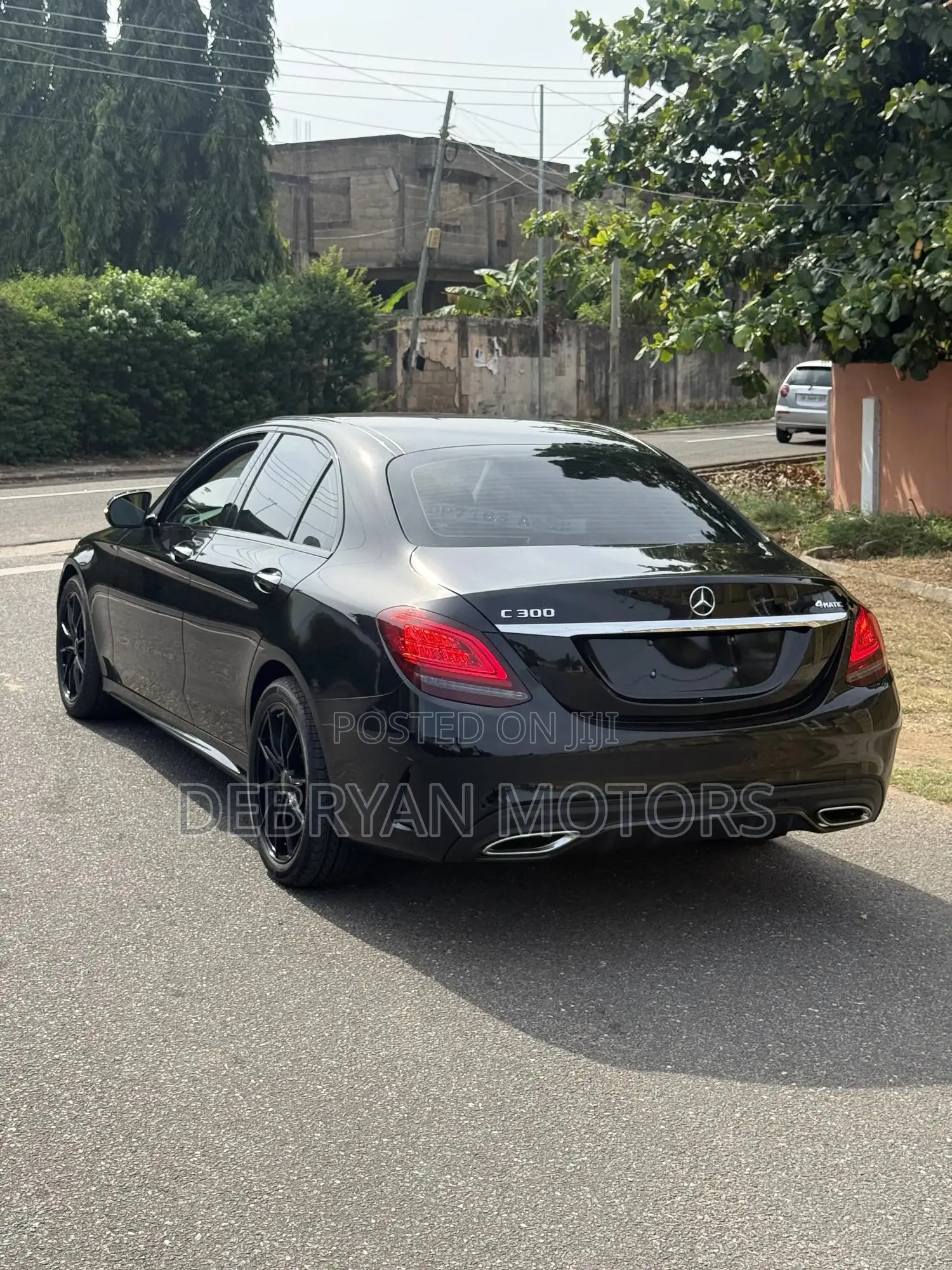 Mercedes-Benz C300 Base C300 AWD 4MATIC Sedan 2019 Black