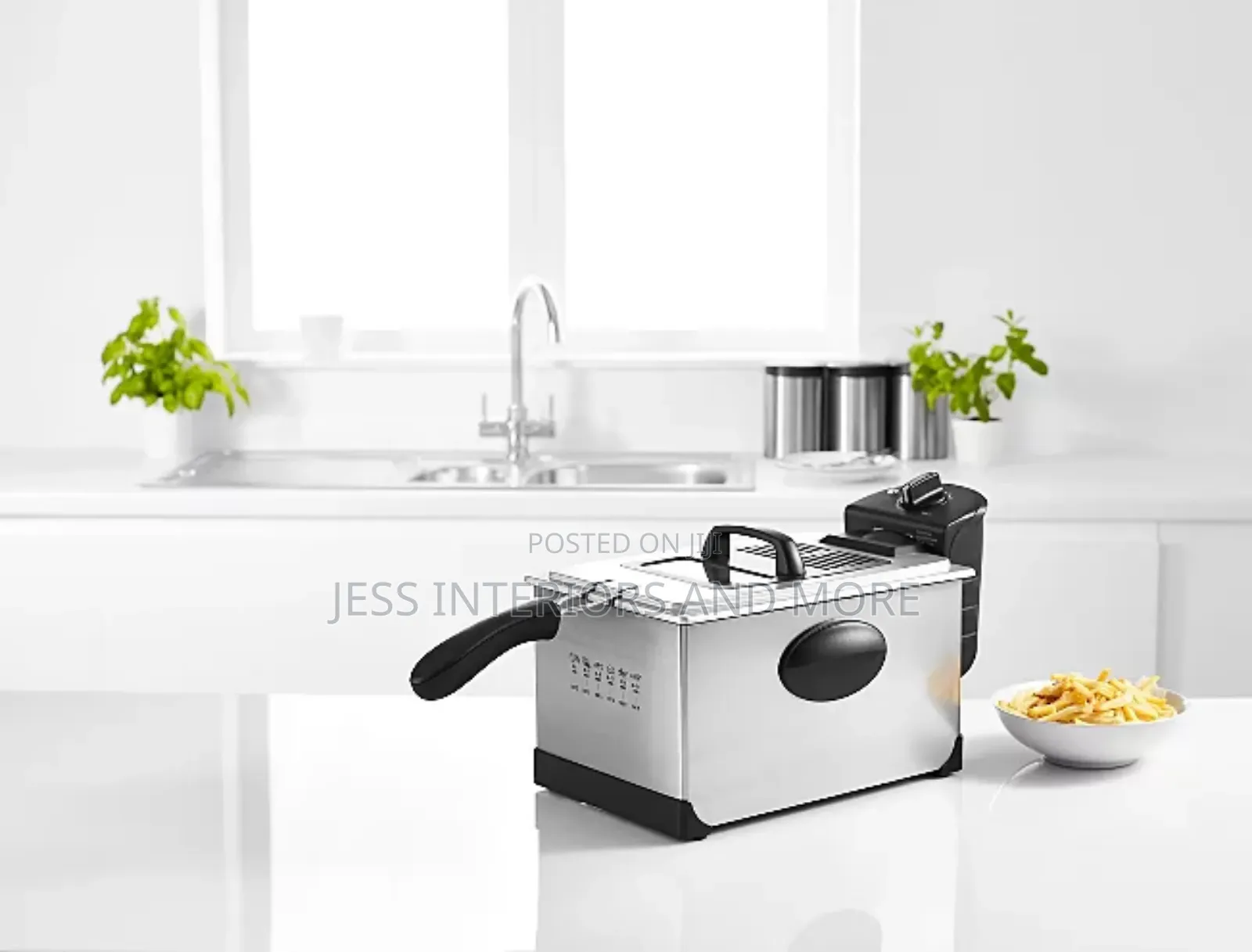 George Home 5l Stainless Steel Pro Deep Fryer