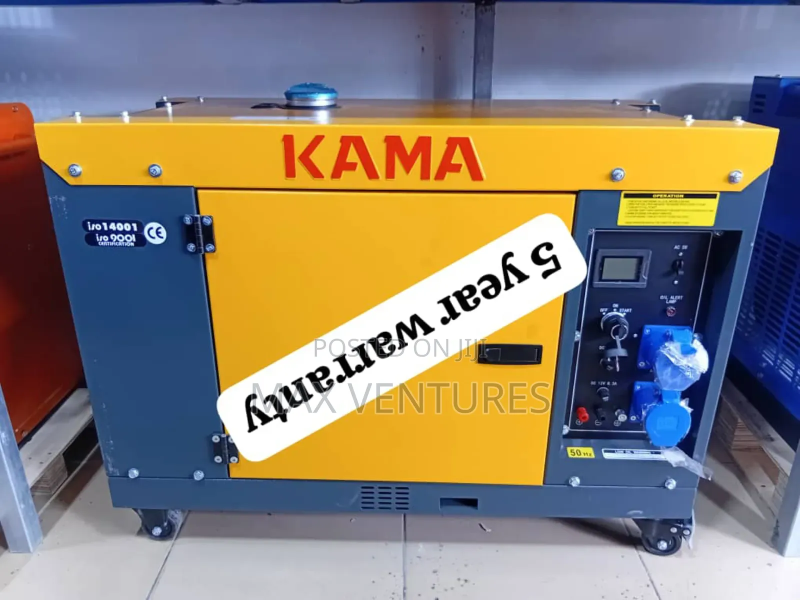 Power House Kama 15kva 13kw Diesel Generator
