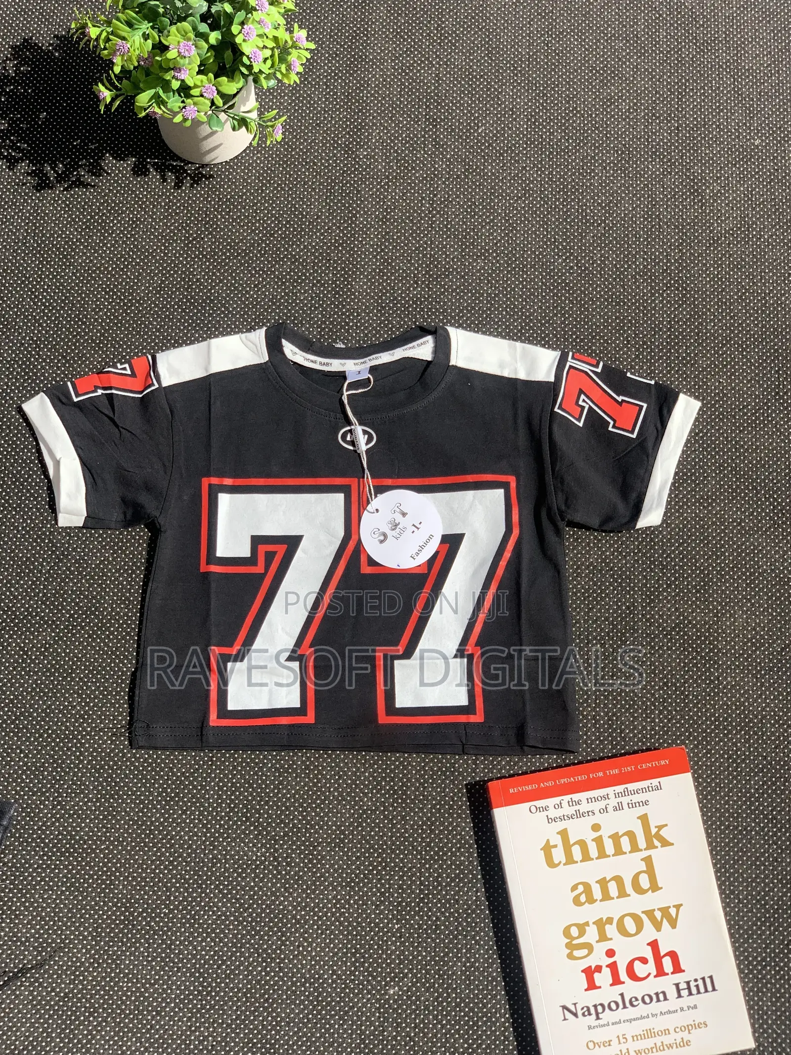 Unisex Kids Cotton Jerseys