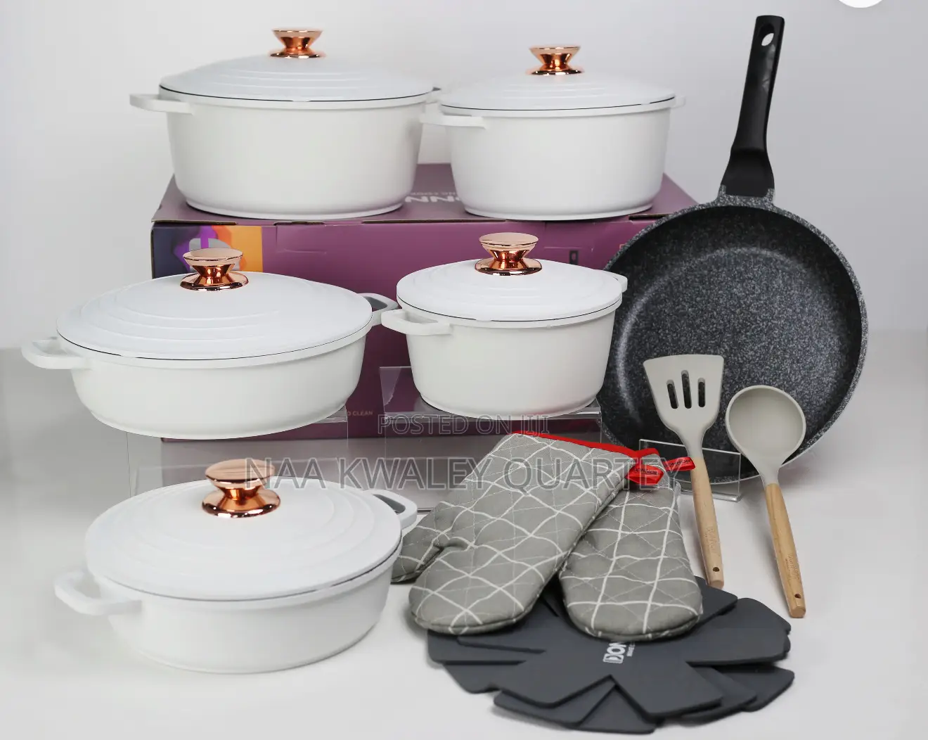 Die-Cast Aluminium Cookware Set
