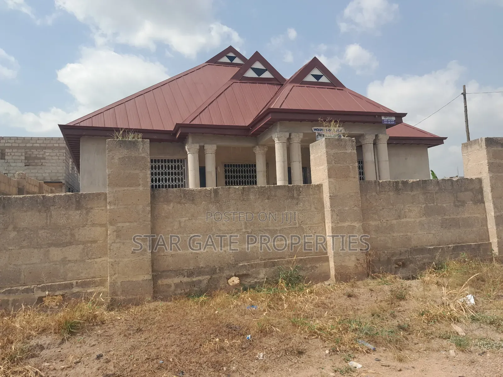 5bdrm House in Fawoade Bampenase, Kumasi Metropolitan for sale