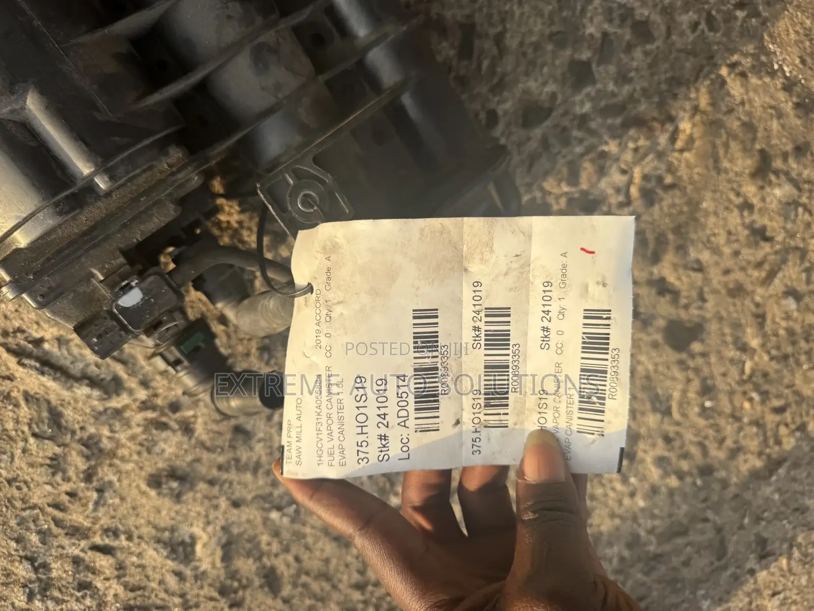 Honda Accord 2021 Canister