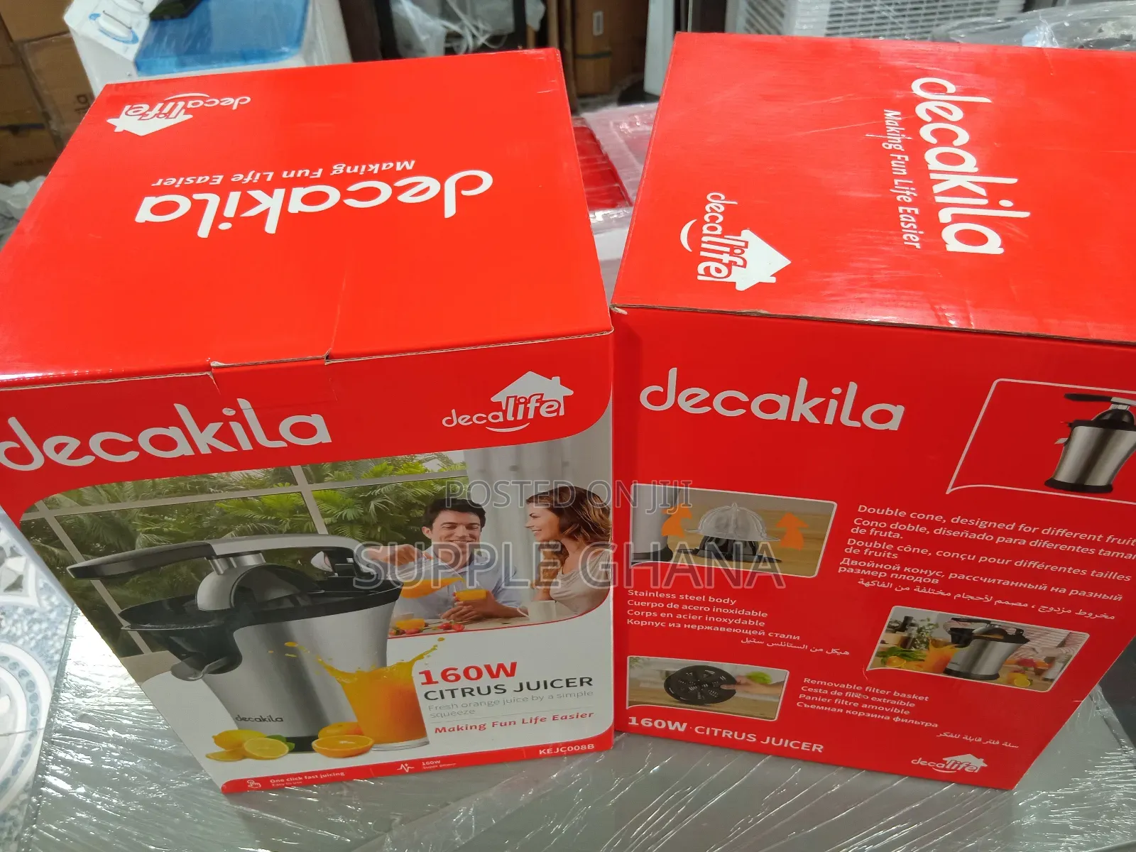 Kejc008b Brilliant Decakila Squeeze Juicer Machine