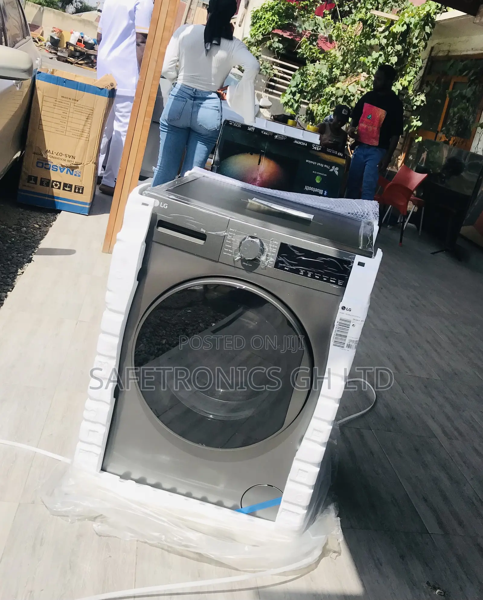 Smart Inverter 8kg Fullauto Lg Frontload Fast Washer