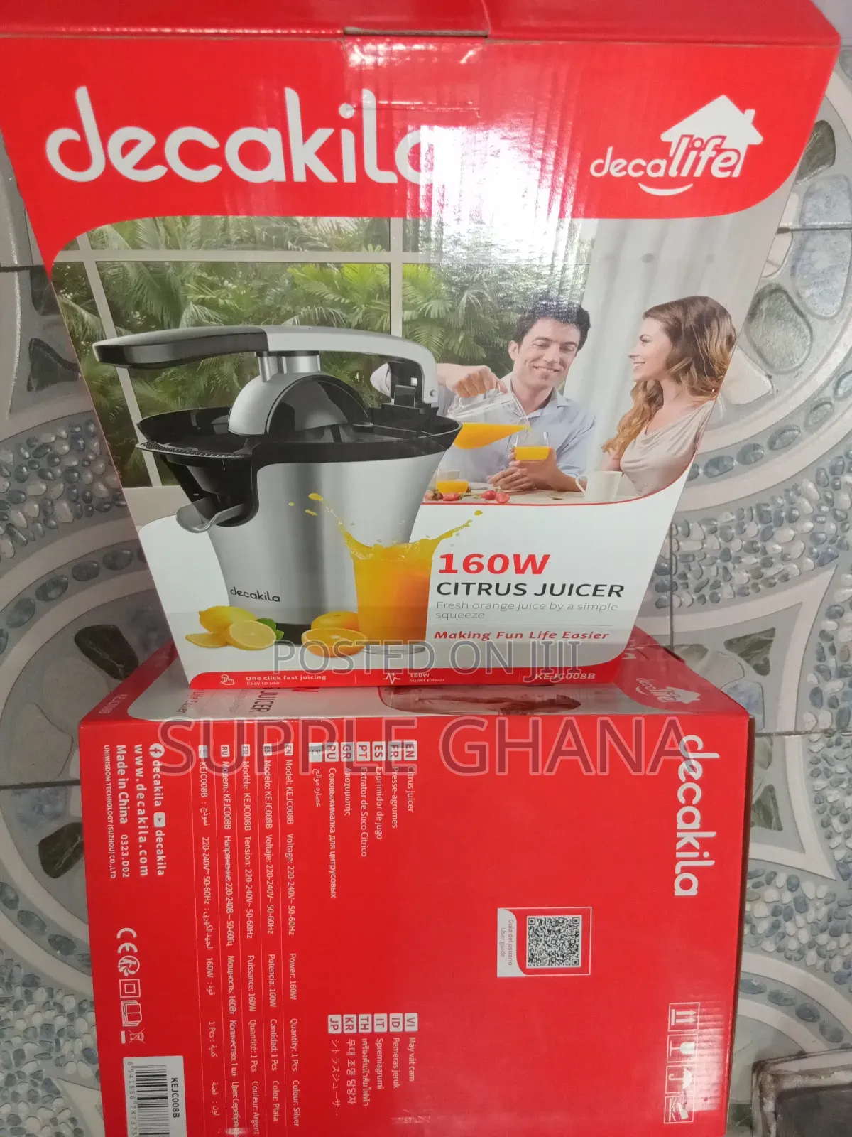 Essential Decakila Kejc008b Citrus Squeezed Juicer Set