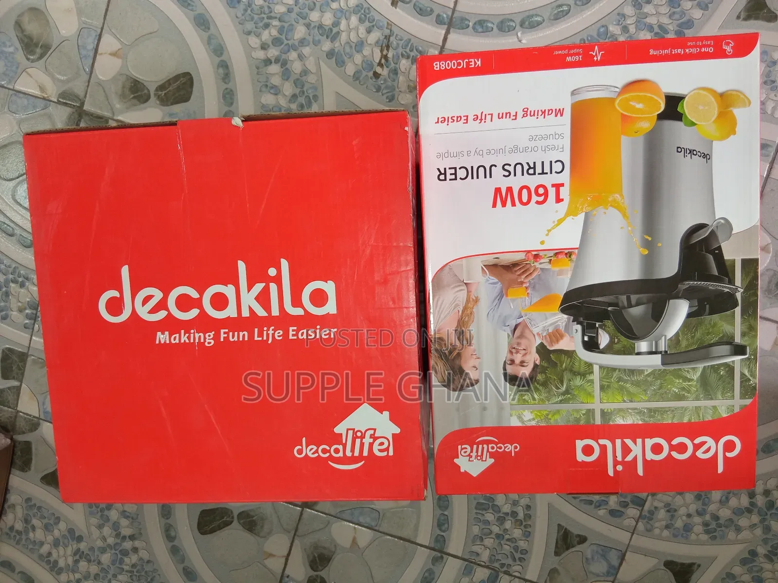 Decakila Outstanding 160w Squeeze Citrus Juicer System