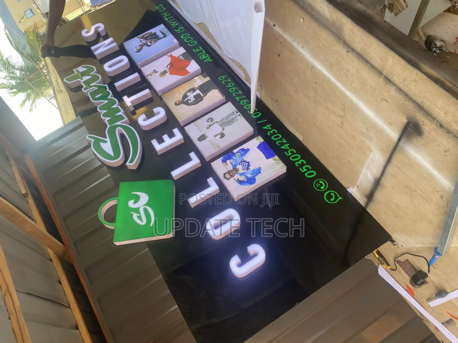 3d Sign Out Door