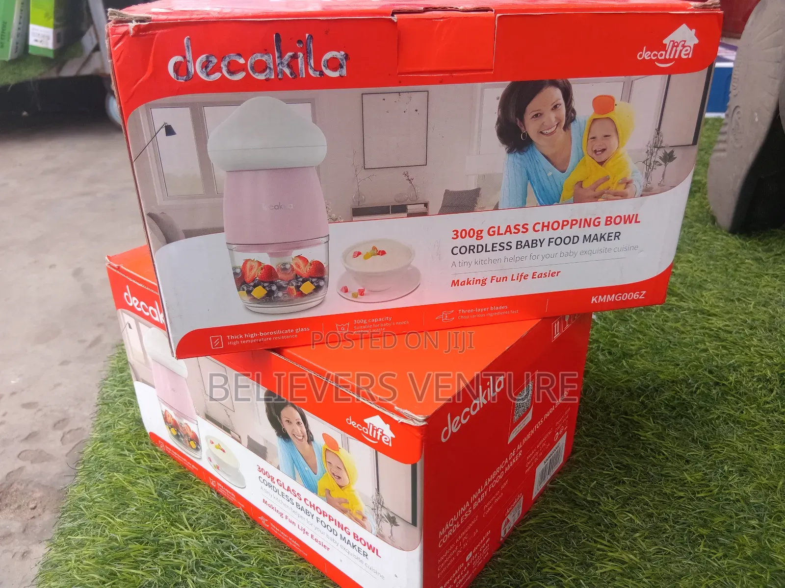 Exclusive Cordless Glass Decalife Maker 300g Food Maker