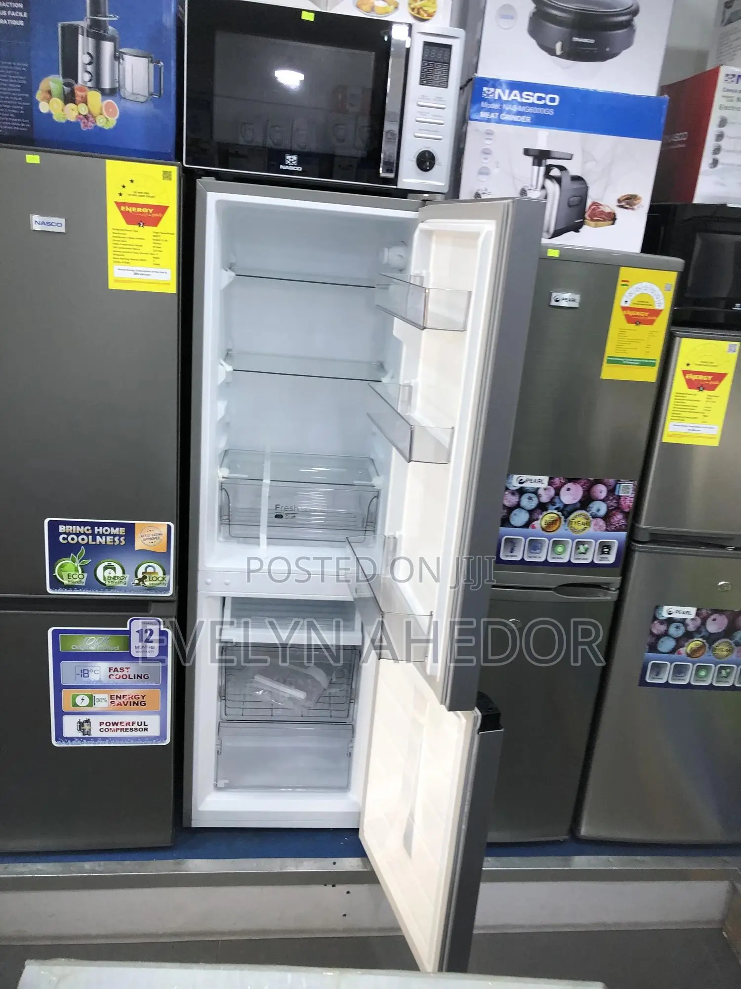 Very Neat And Affordable Midea Bottom Freezer 174 Liters