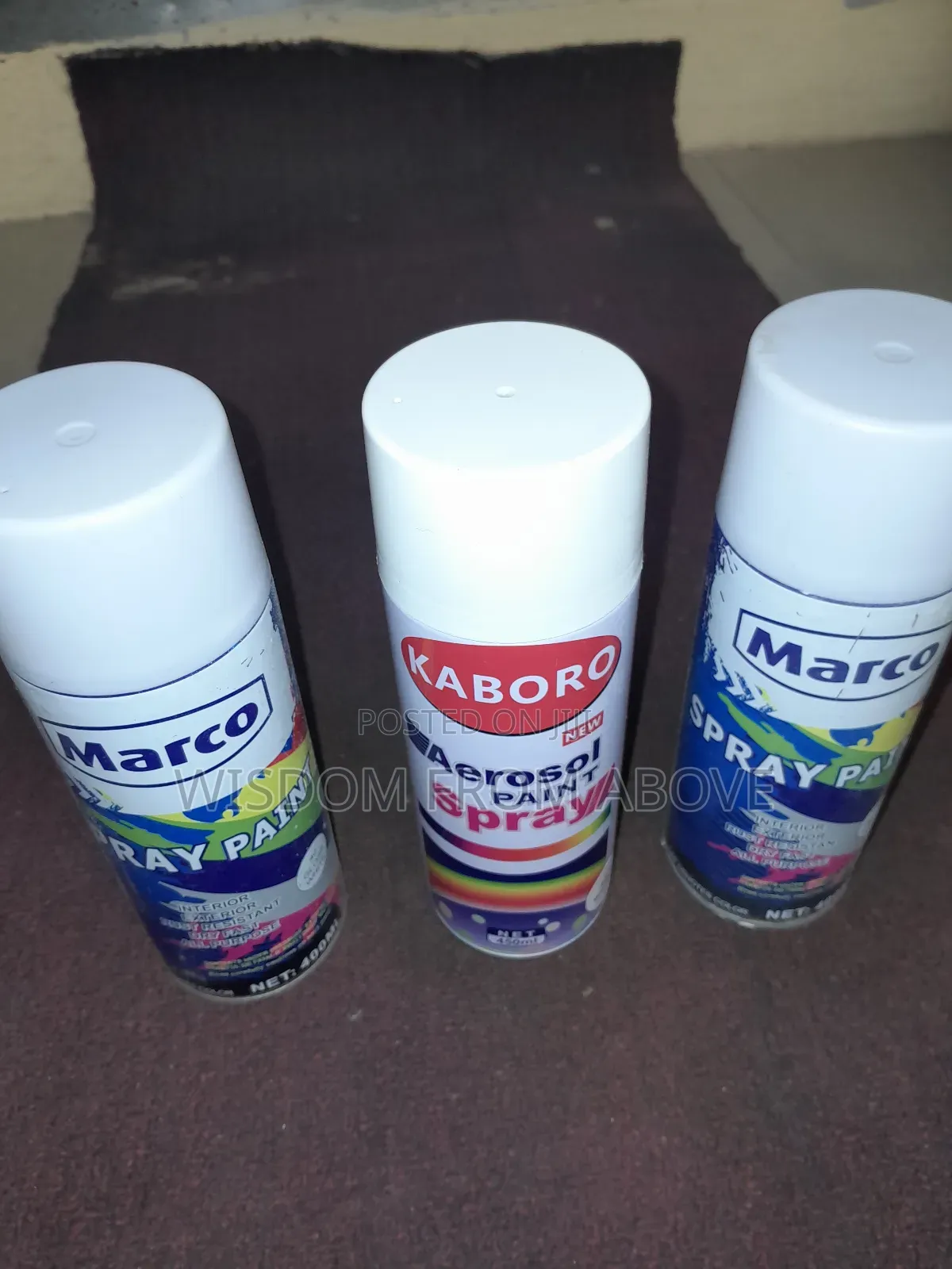 Anti Rust Oil Can Spray White We Have All Colours
