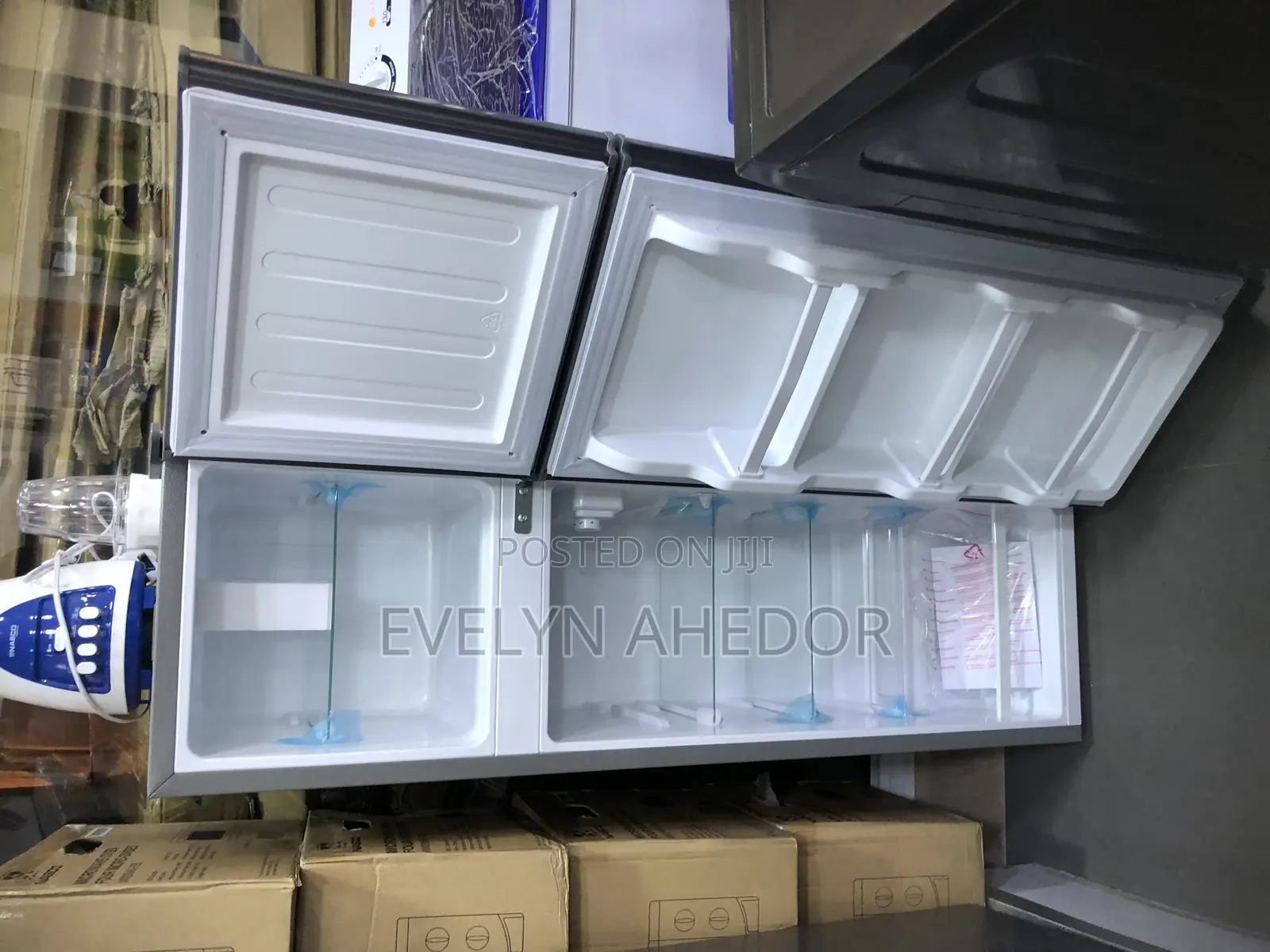 Slim Fit Nasco Top Freezer 98 Liters Available As Seen