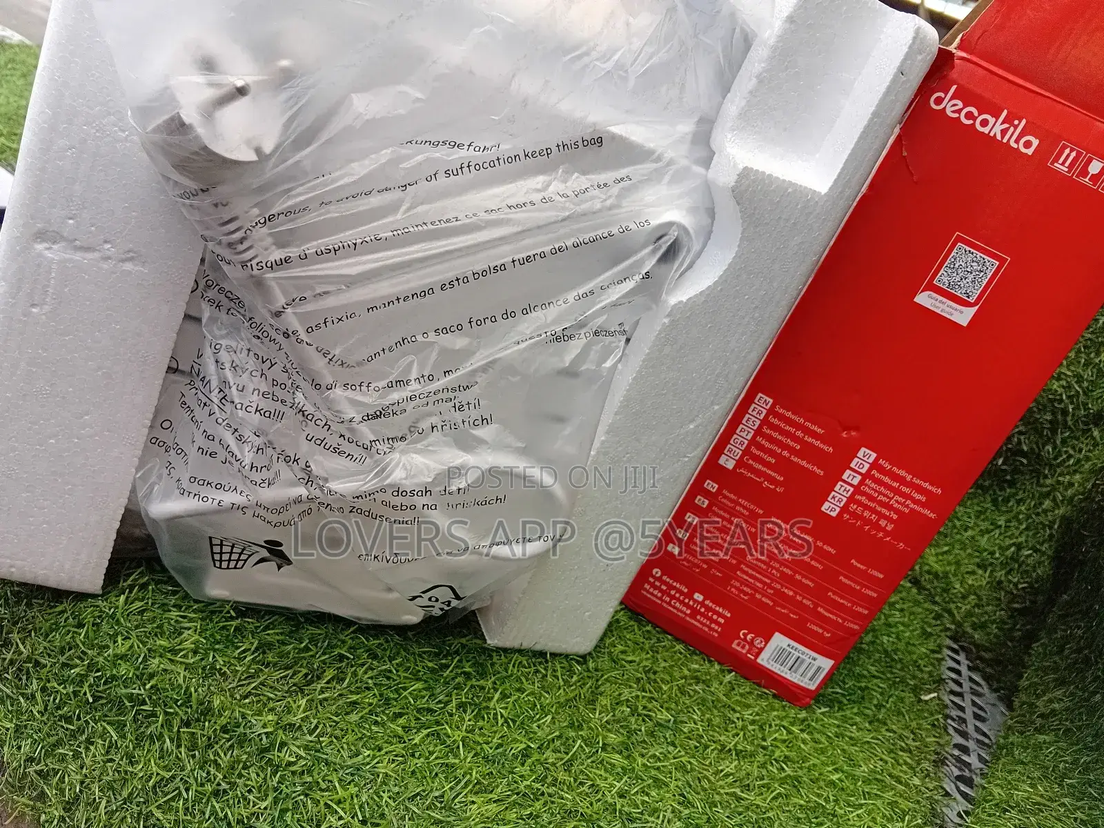 Brand New Decalife 1200w Decakila Sandwich Maker