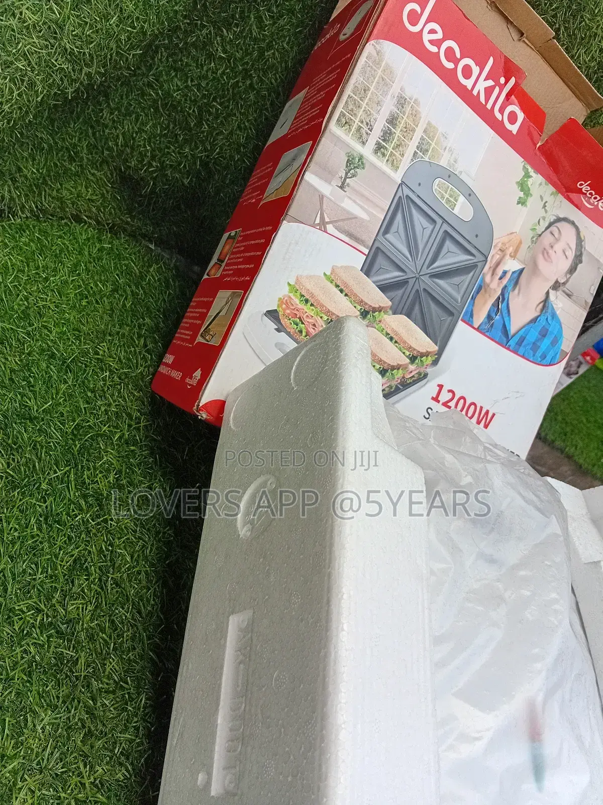 Get Now Decalife 1200w Decakila Sandwich Maker