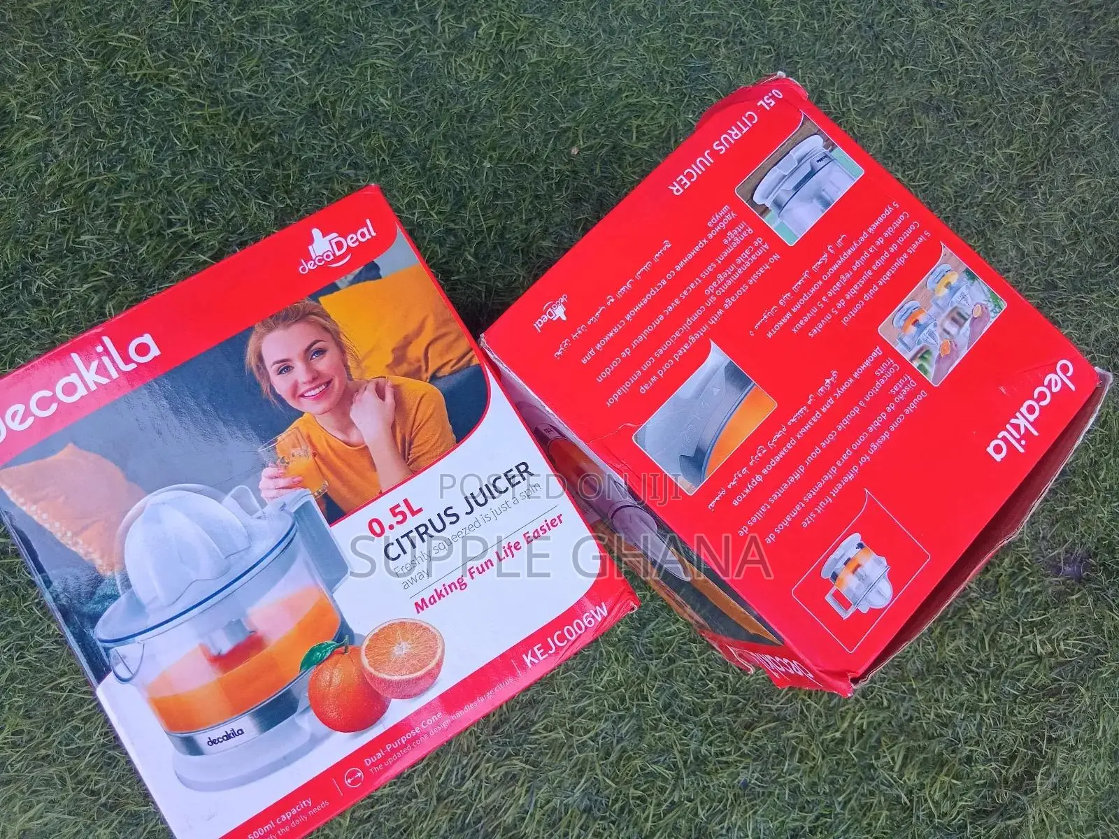 Advanced 0.5l Decakila Citrus Juicer Energetic System
