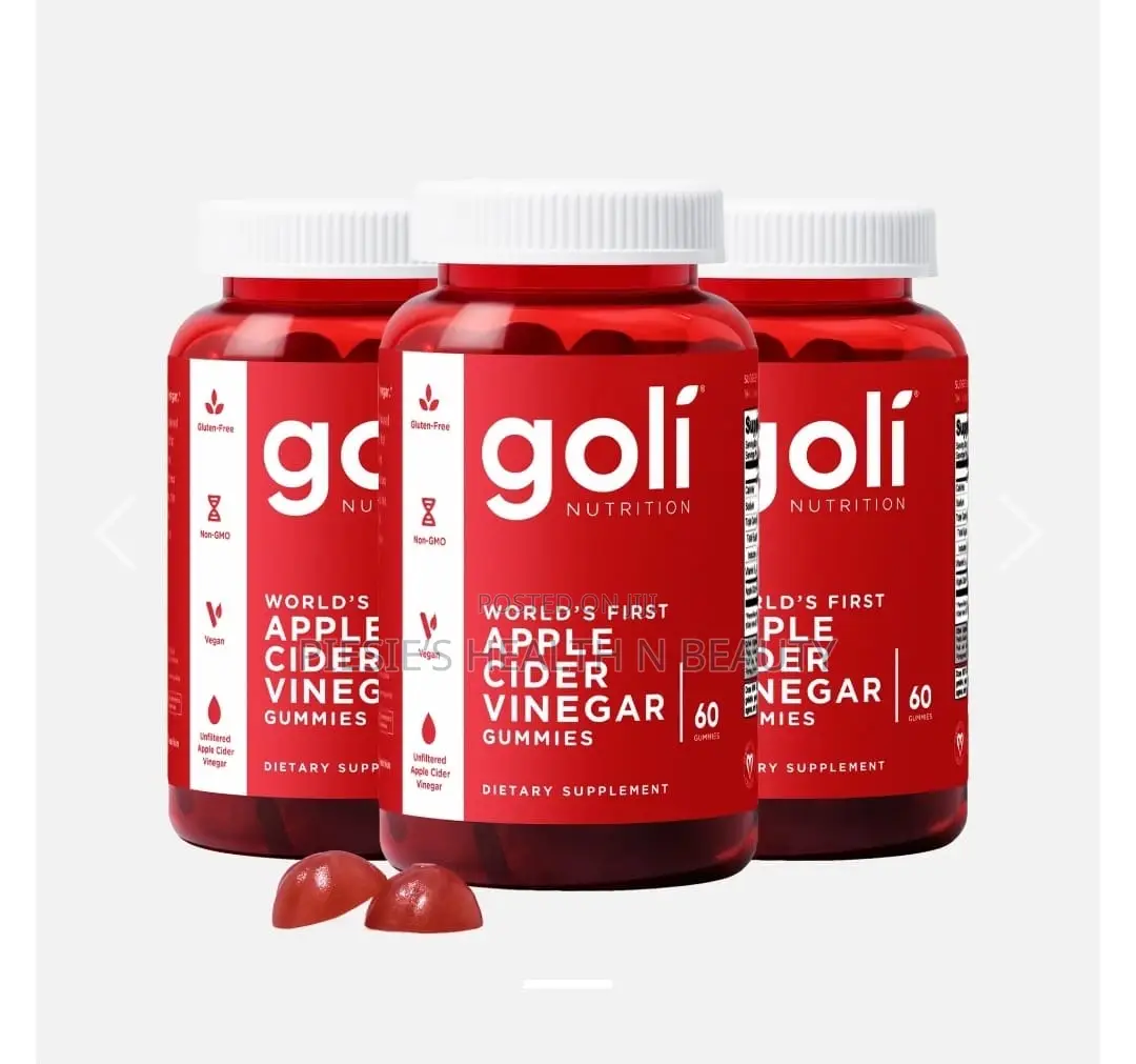 Goli Apple Cider Vinegar Gummies 60s
