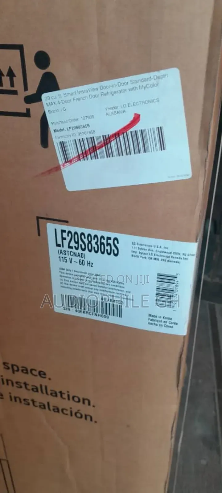 Lg Standard Depth Max 4-Door French Door Smart Refrigerator