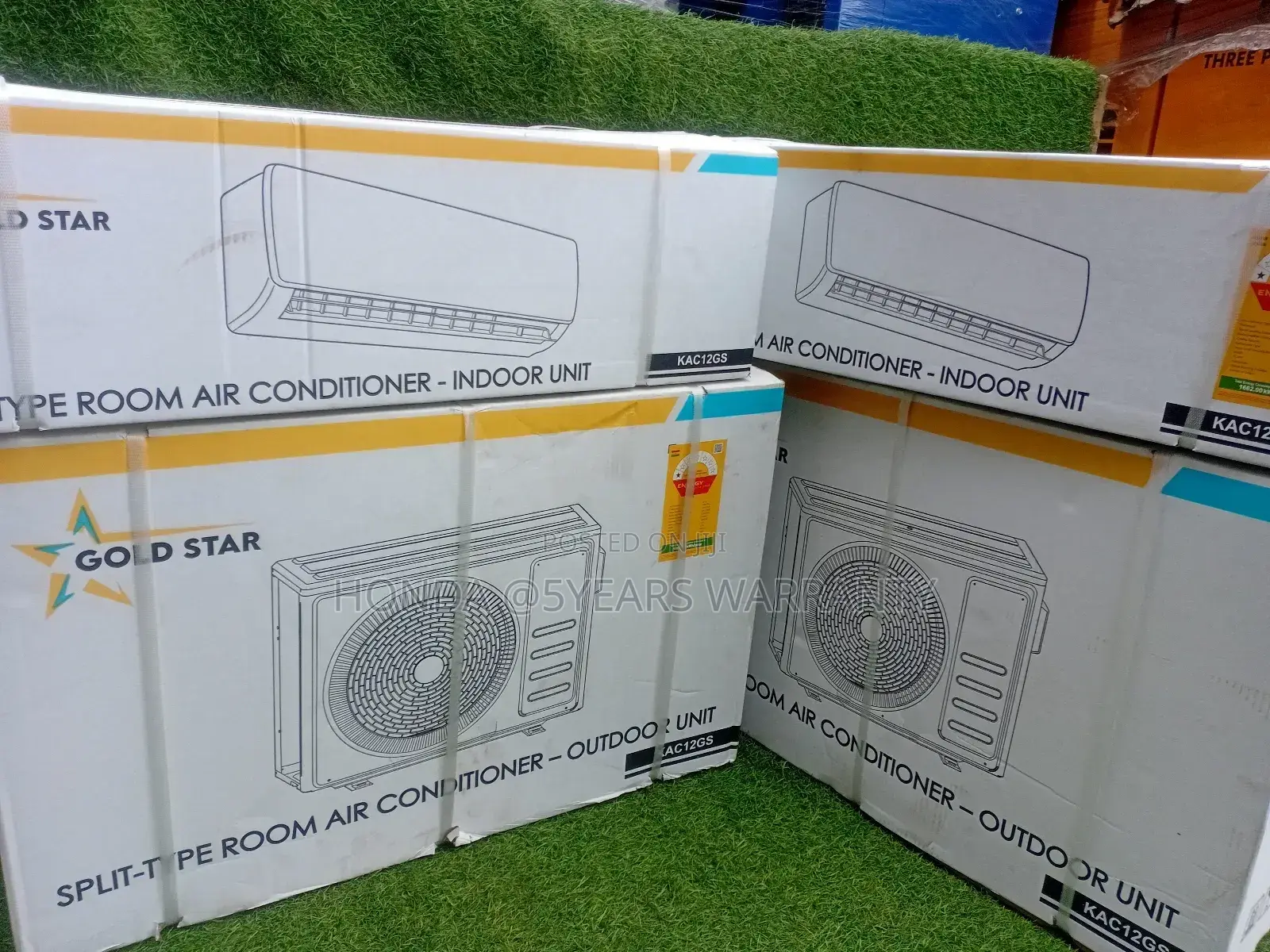 Scalding 1.5hp Gold Split Star 1.5hp Air Conditioner System