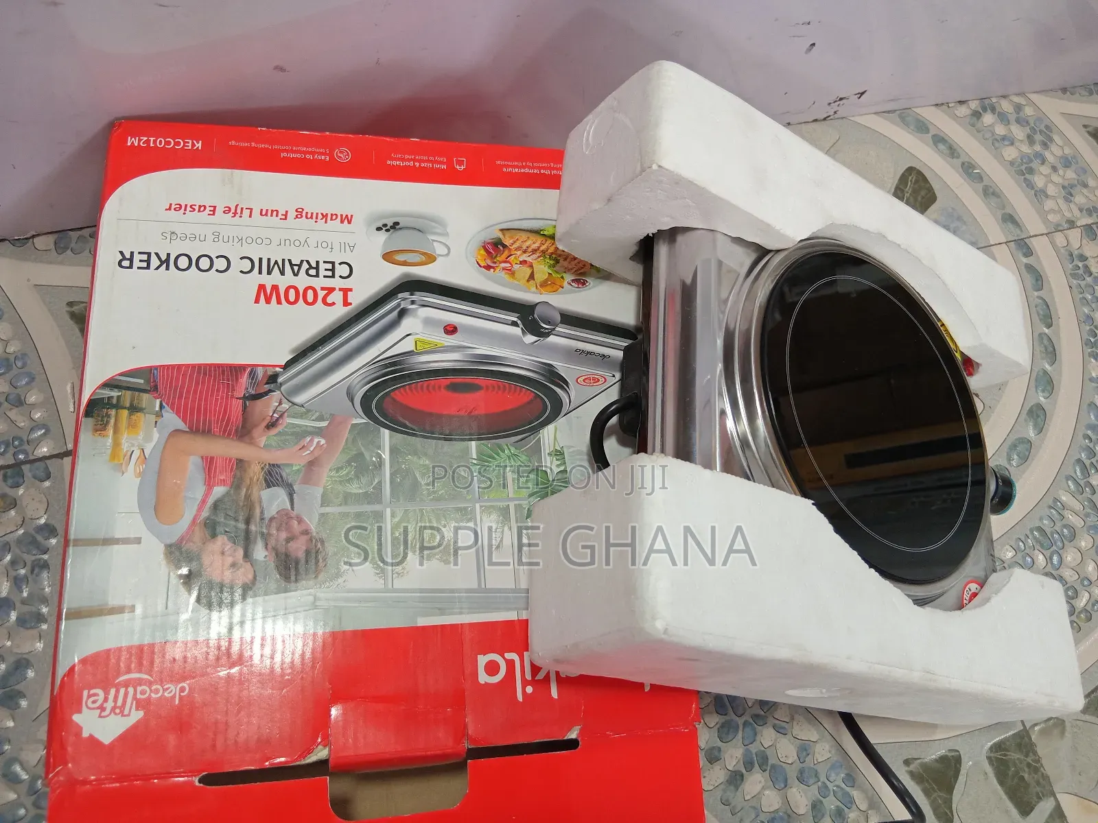 Lifetime Decakila 1200w Ceramic Cooking Set