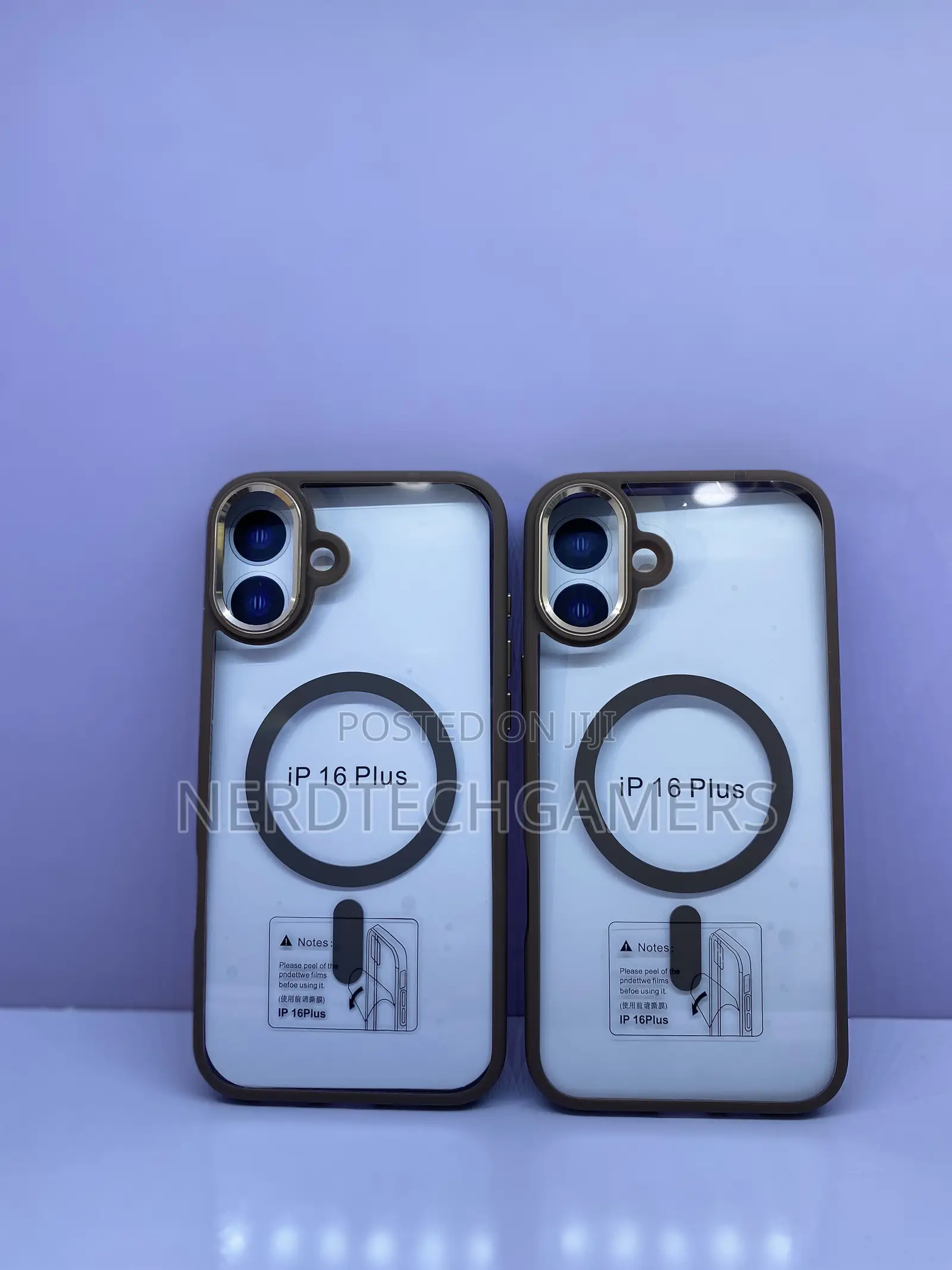 Hard Silicone Case for iPhone 16 Plus