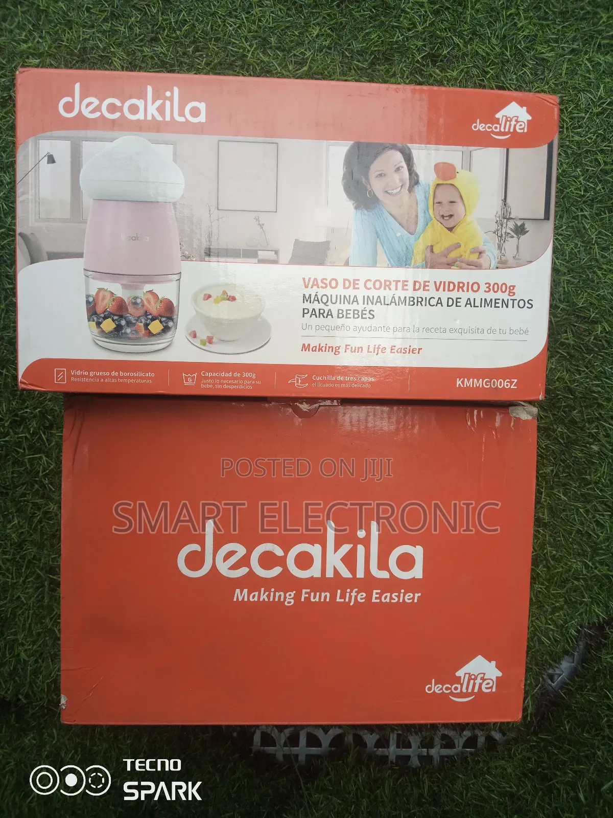 Decakila Cordless Baby Food Maker Decakila Chopping Bowl