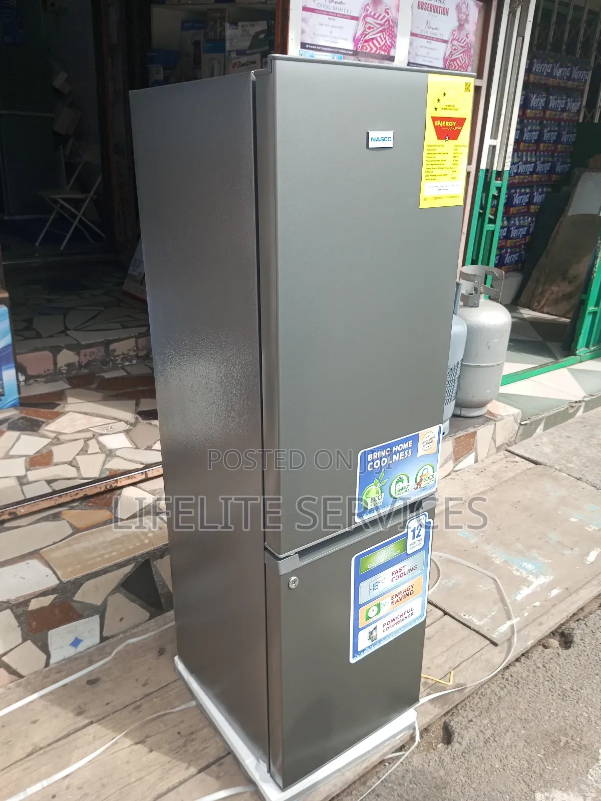 3 Star Nasco Refrigerator 170 Litres
