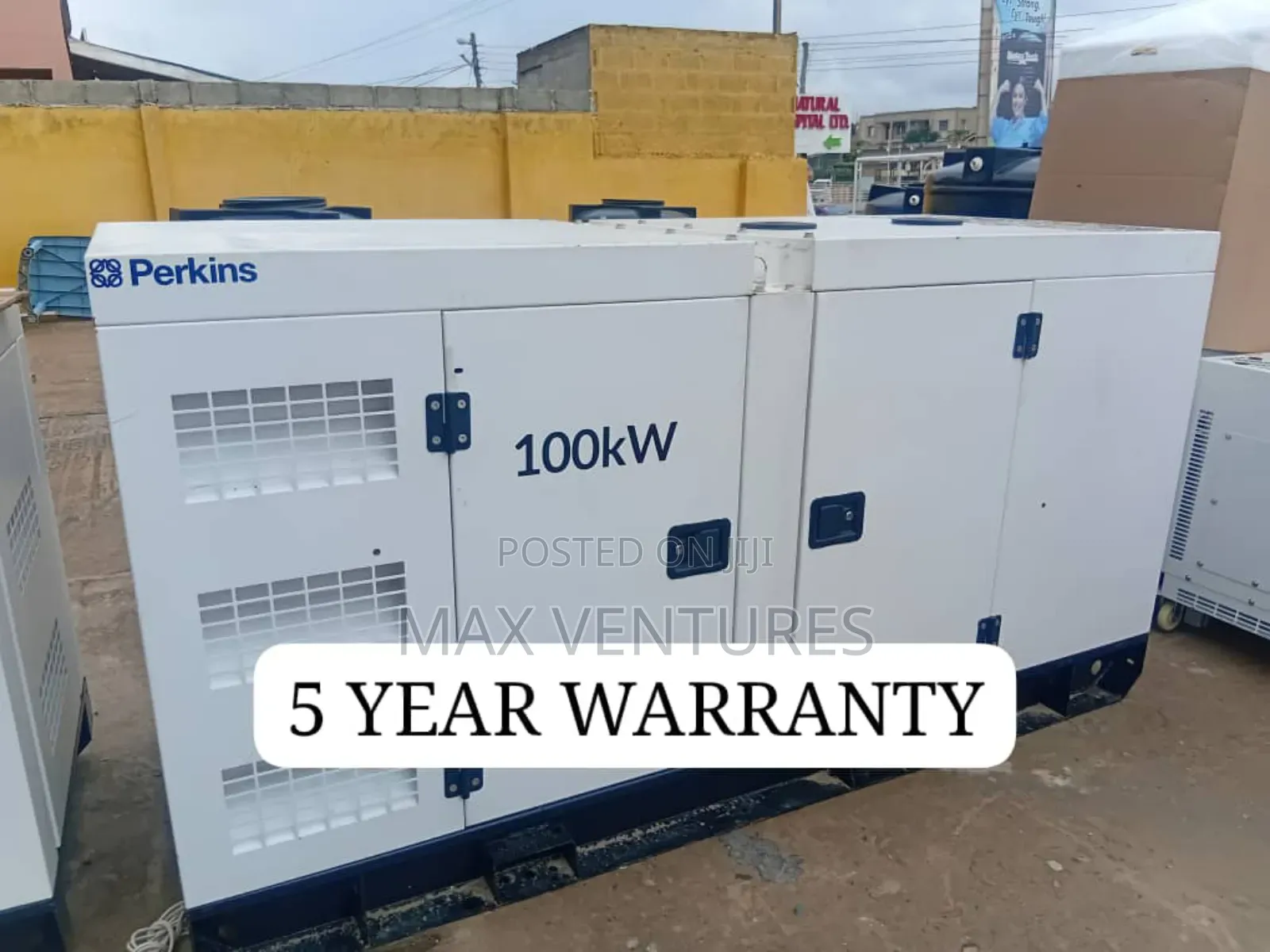 Minimal Noise Level 100kva Diesel Generator Perkins Uk