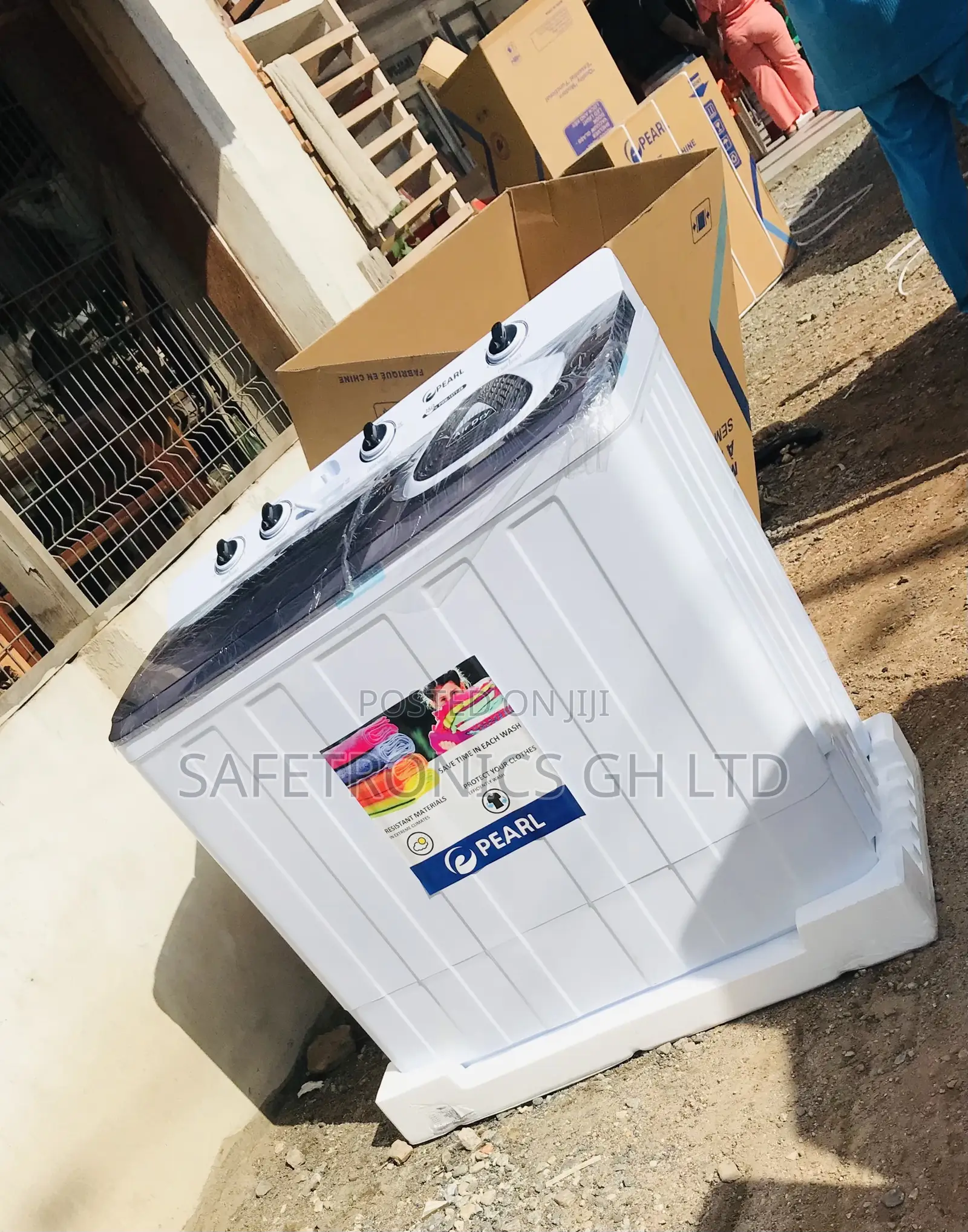 Boxed Unique 18kg Topload Semiauto Pearl Twintub Washer