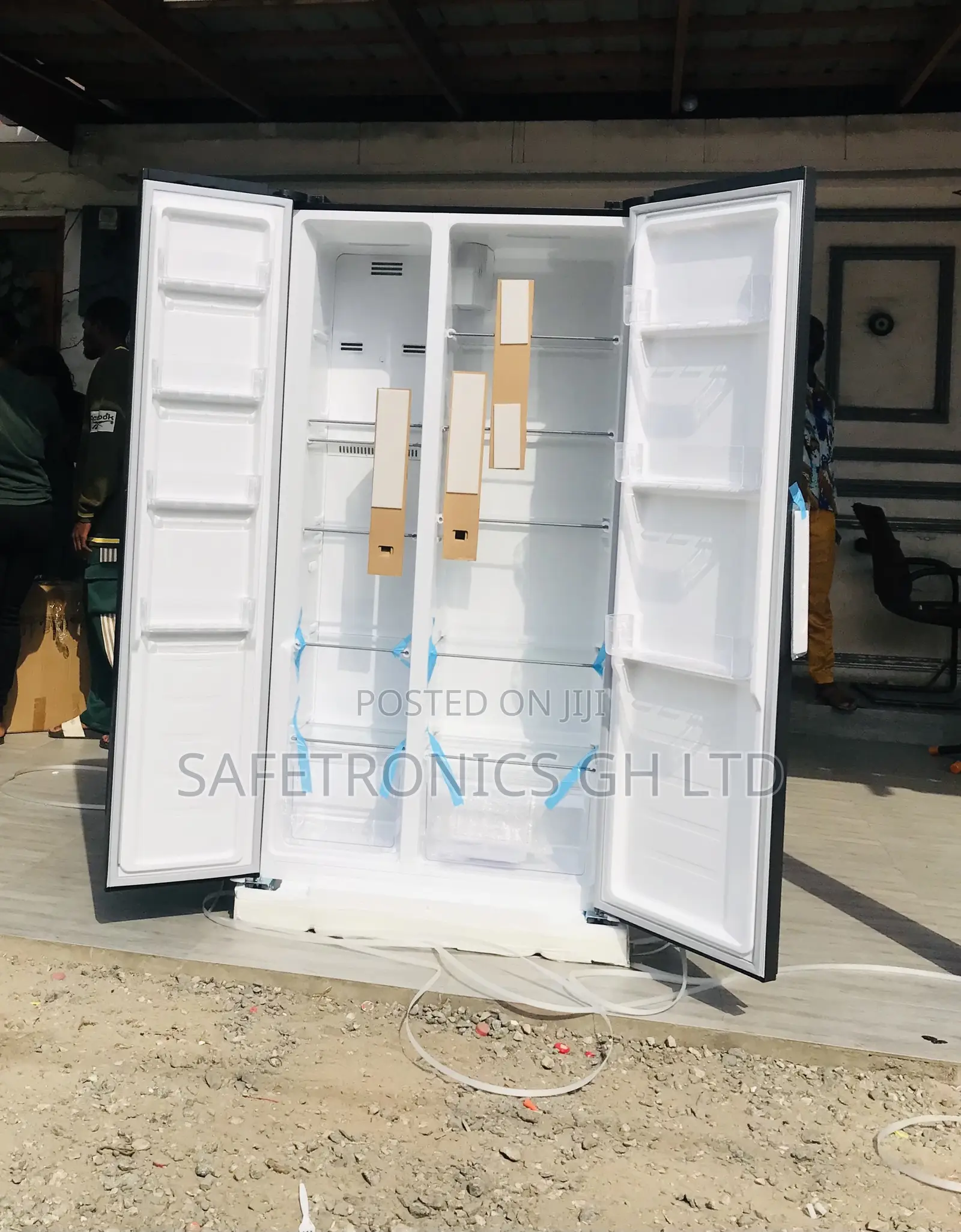Correct Fast Nasco Doubledoor Sidebyside Grey Fridge