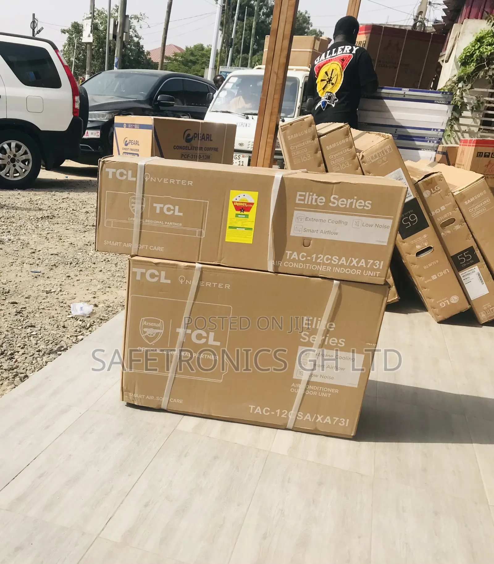 Available Non-Inverter 2.0 Horsepower TCL R410a White Ac