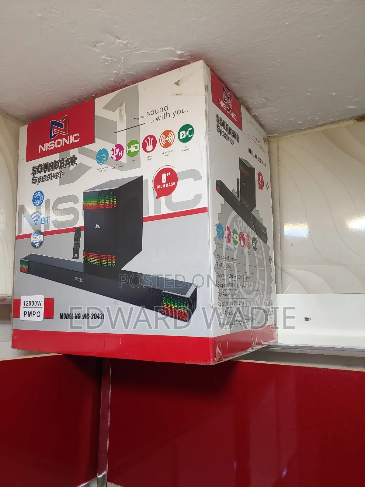 Nisonic Sound Bar Speaker