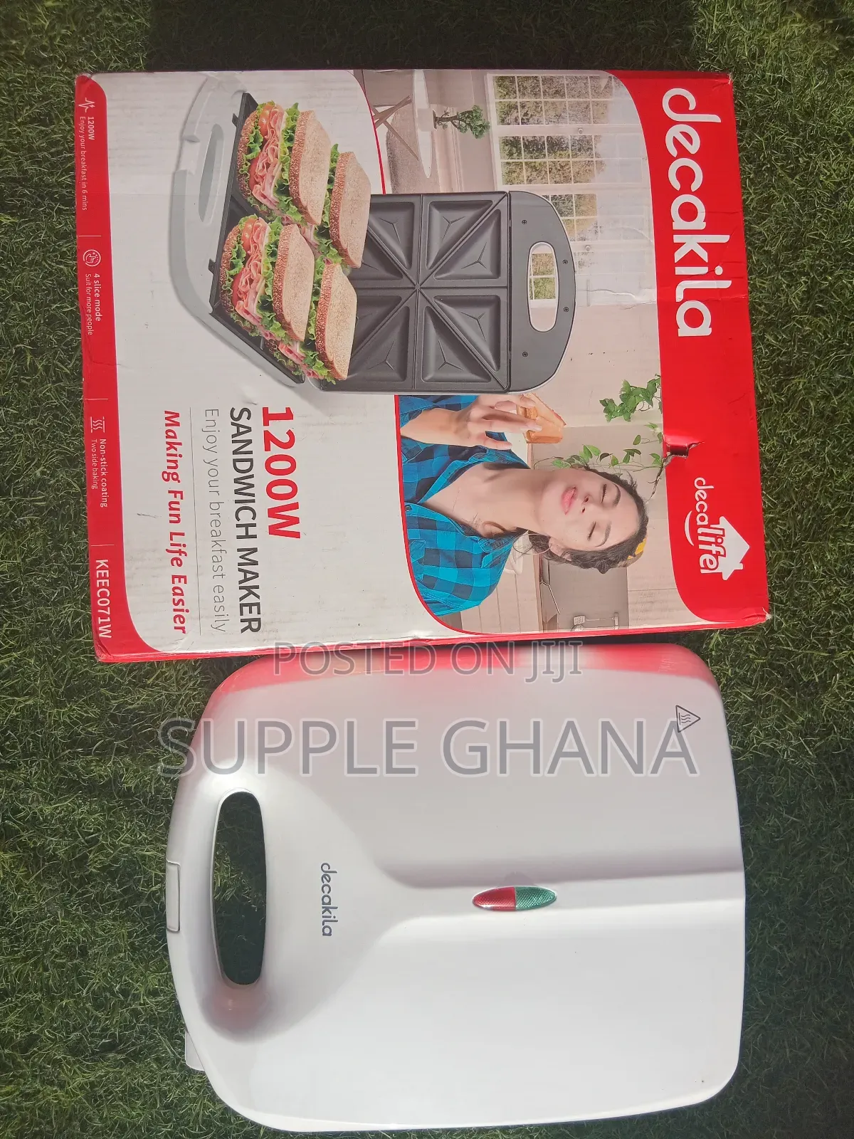 Genuinely 1200w Decakila Sandwich Breakfast Maker